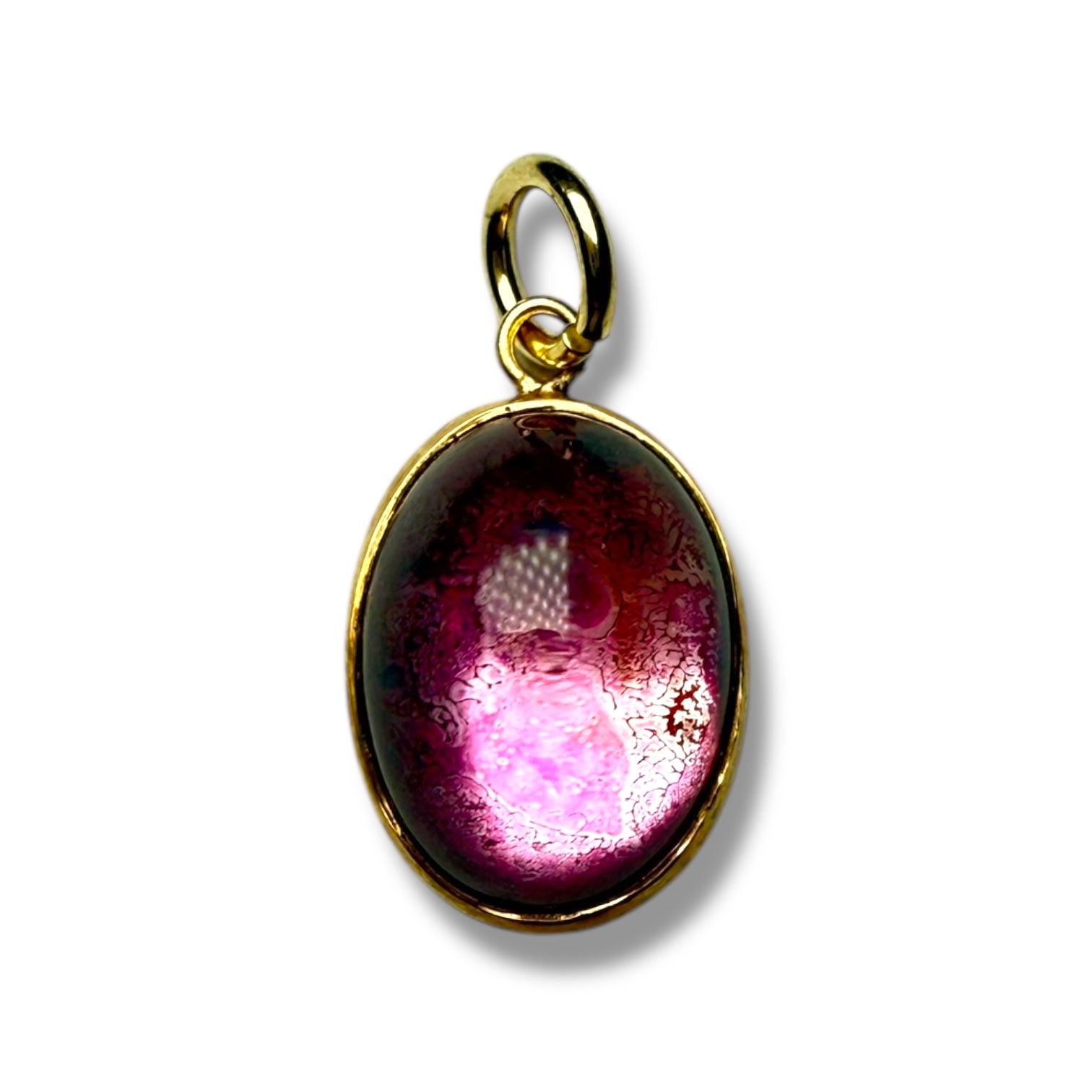 9k tourmaline pendant for women
