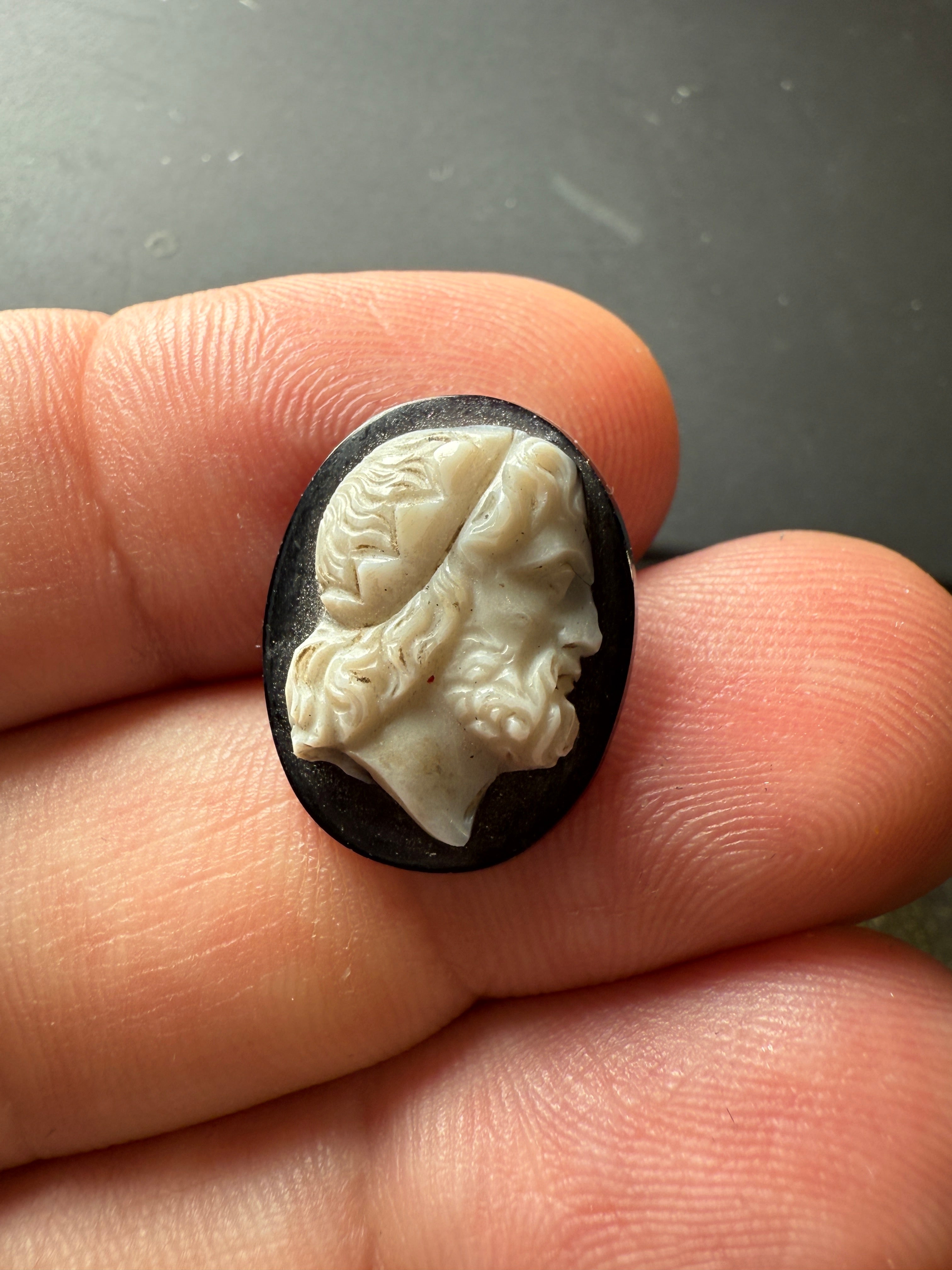 Antique Onyx Cameo