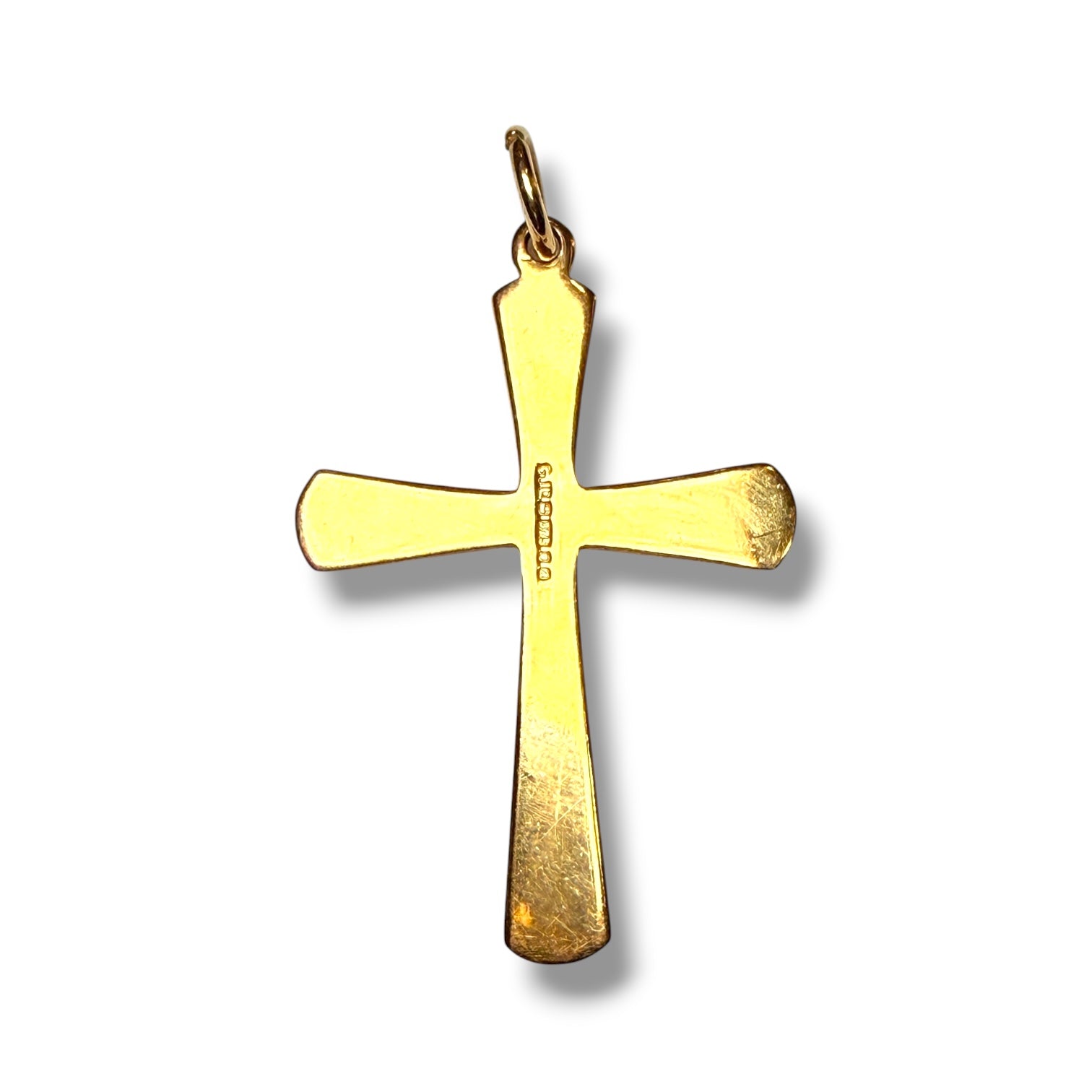 9k Gold Cross Pendant – 2.1g