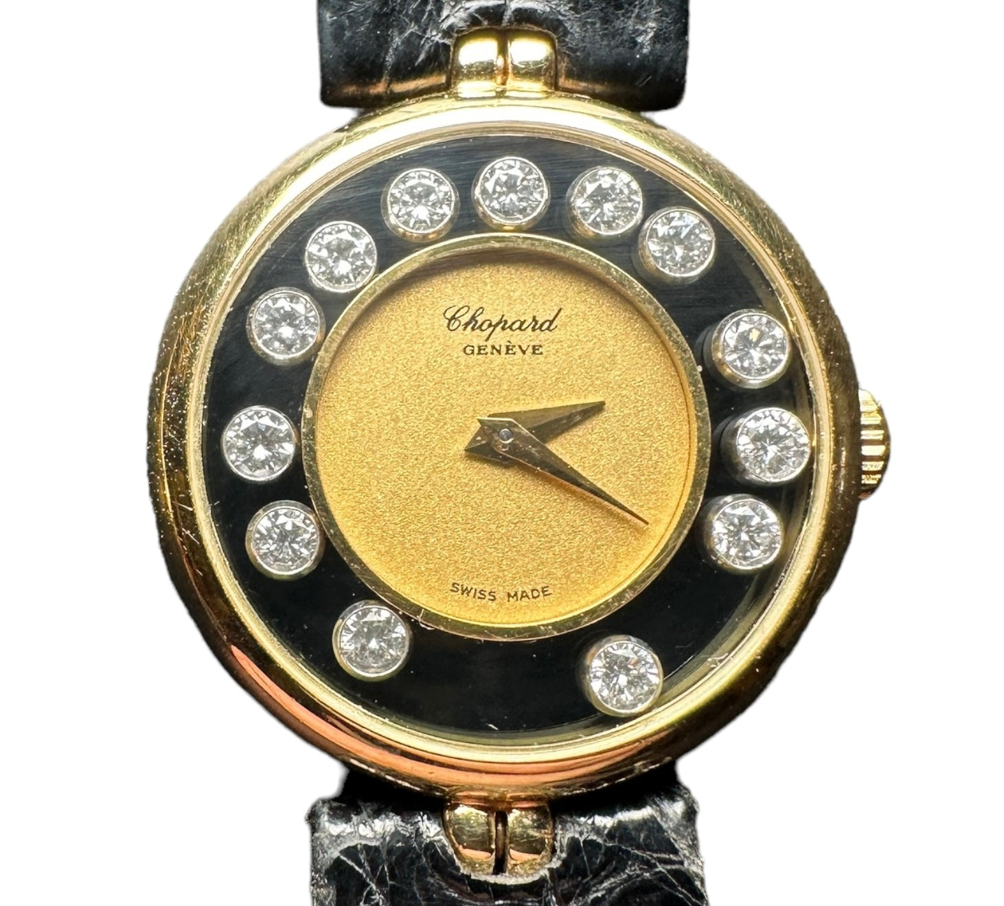 Chopard gold watch