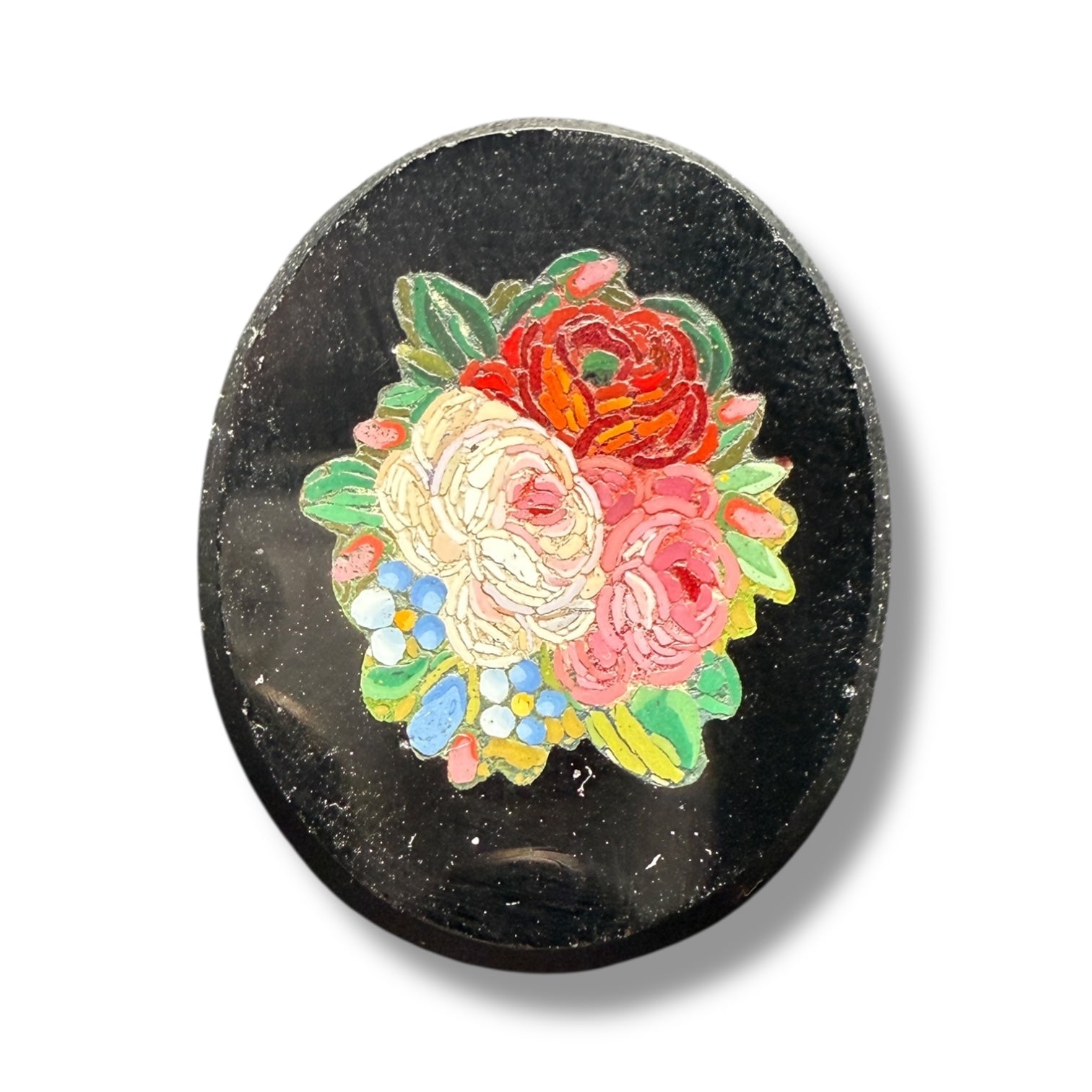 Antique Micromosaic Plaque