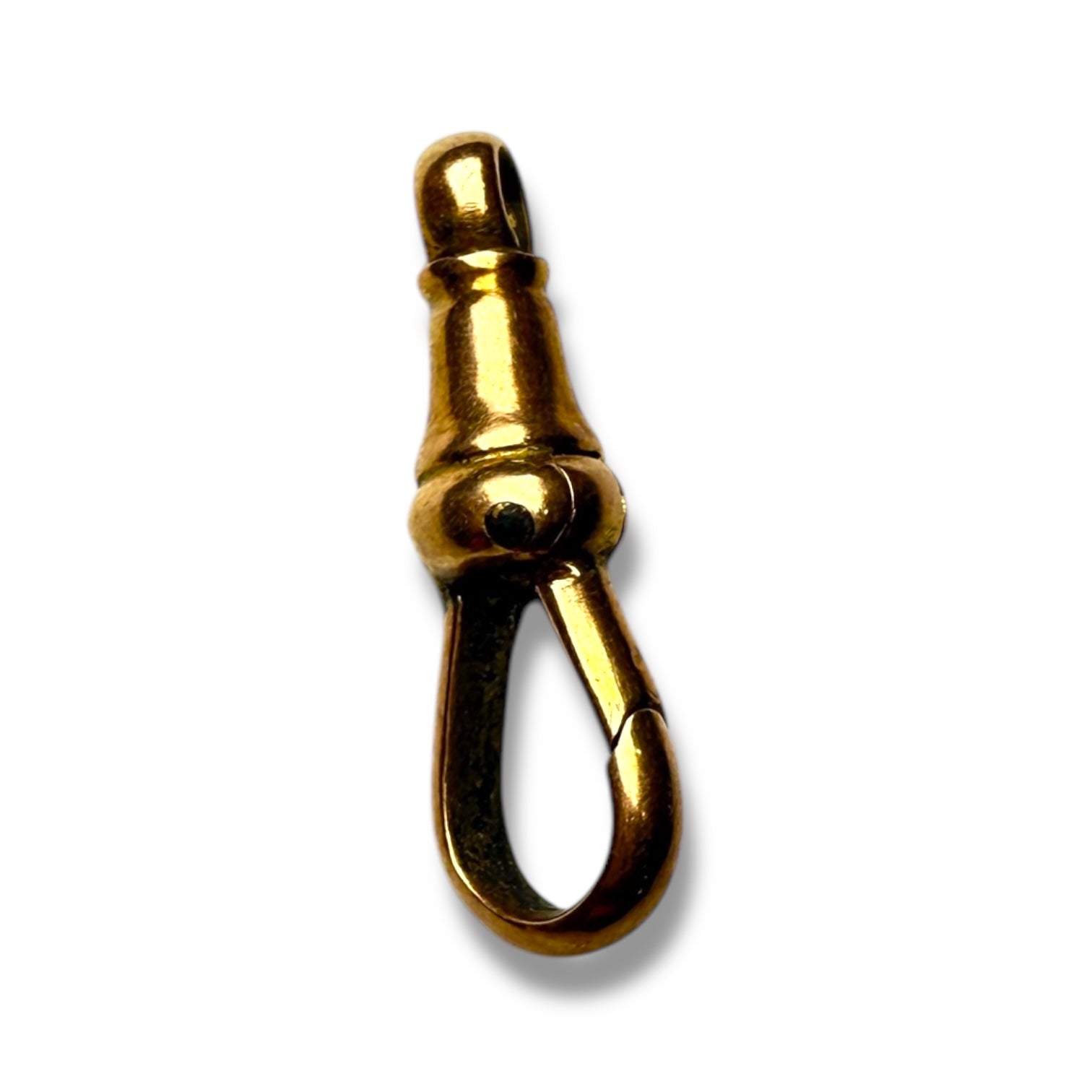 9k gold clasp pendant