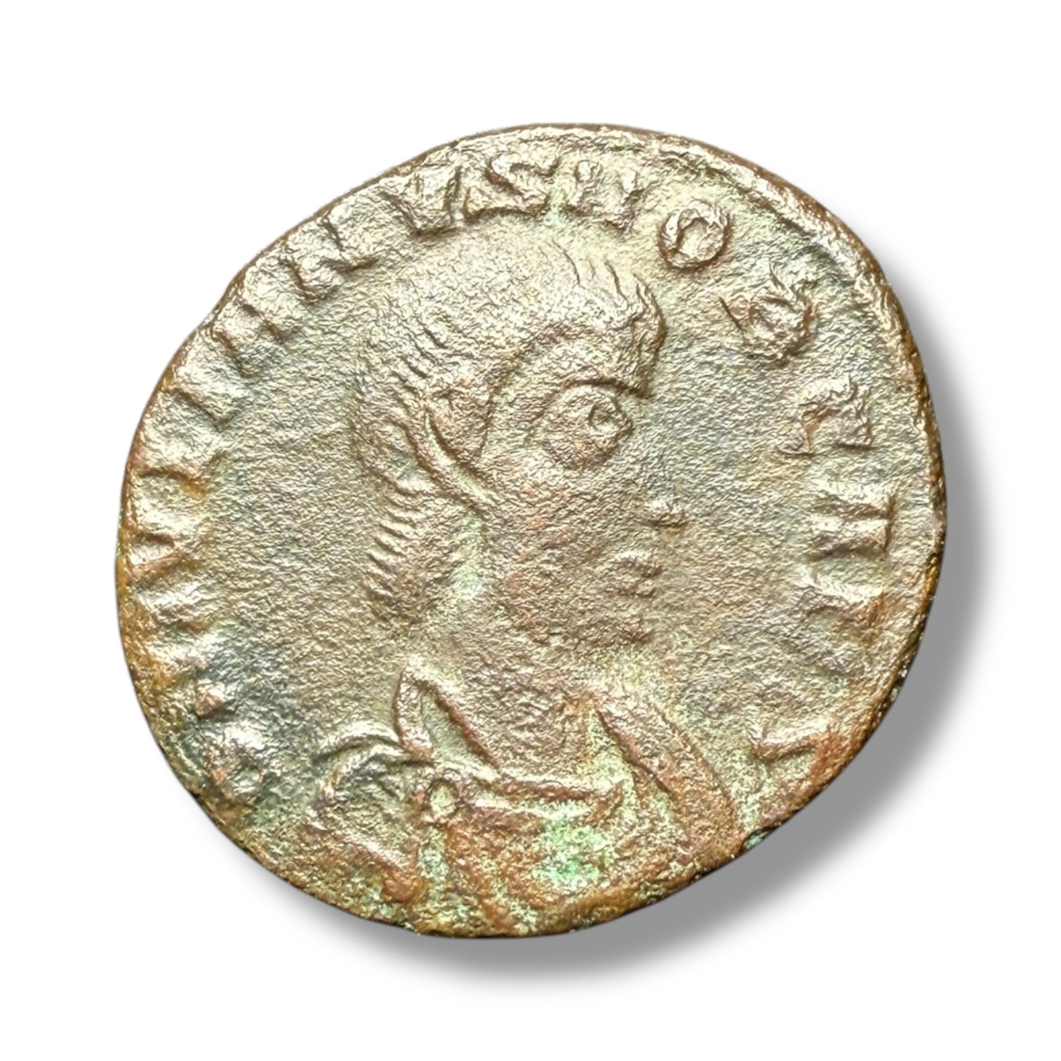 Ancient Roman Bronze Coin – Emperor Valens