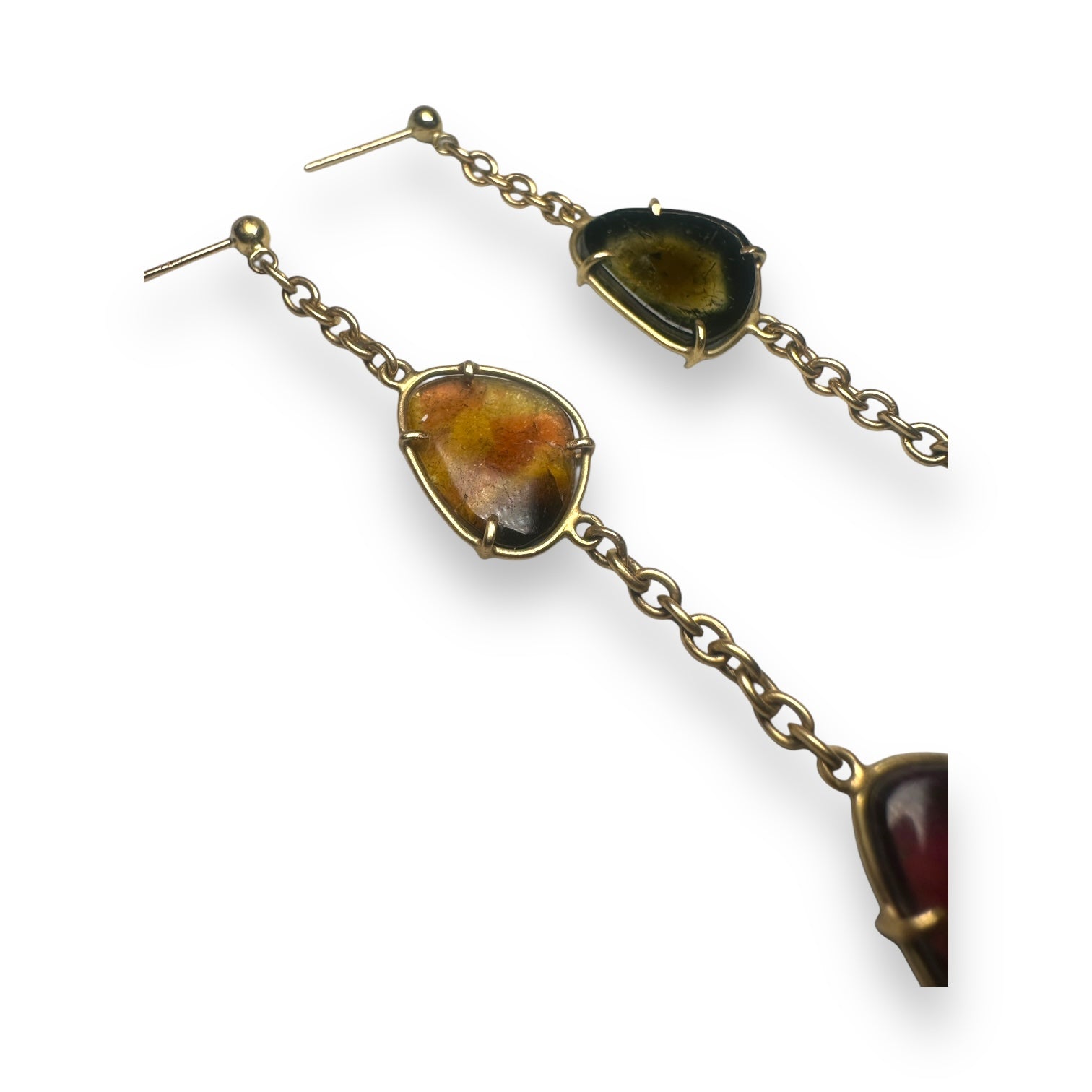 Tourmaline earring