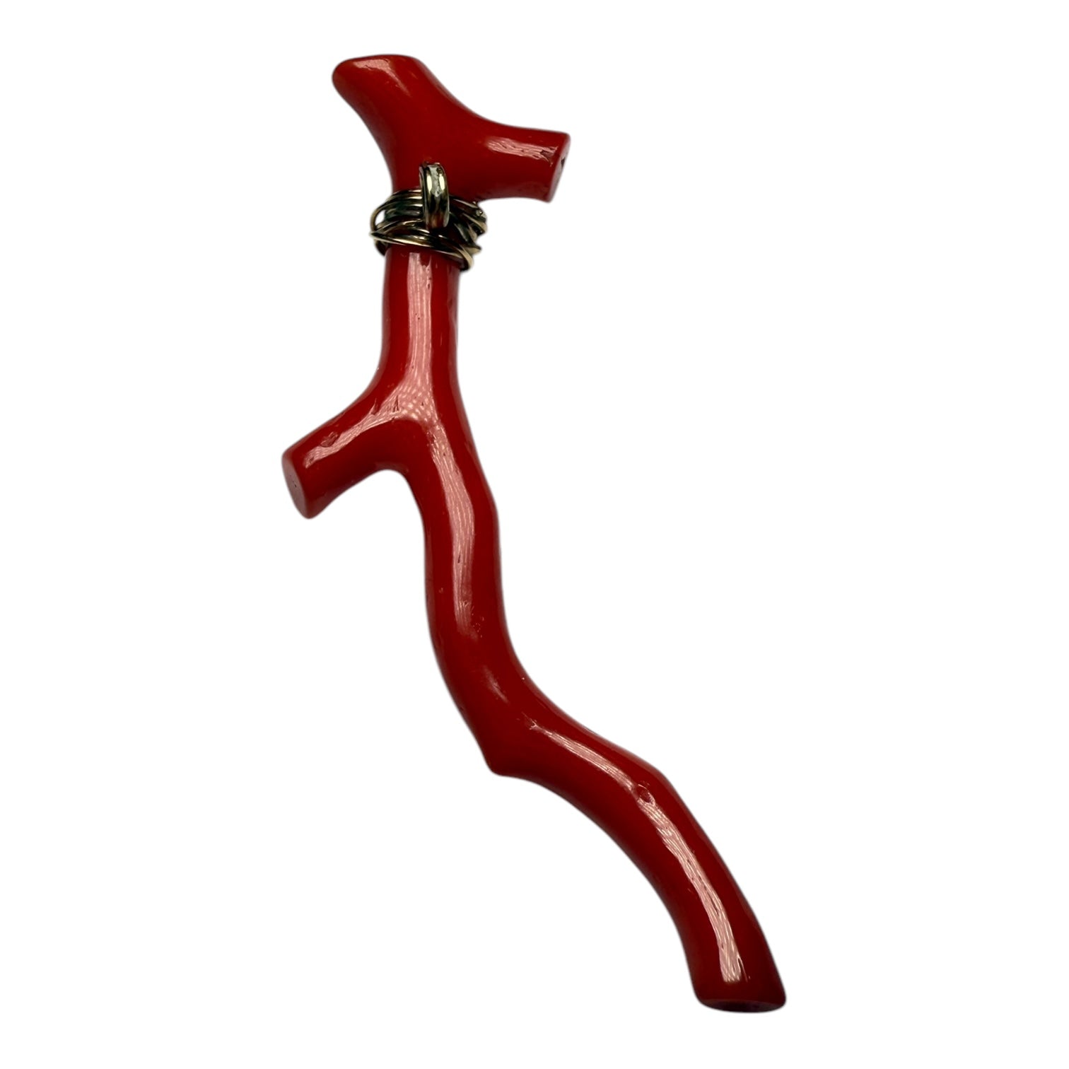 Coral 14k gold neckless for women