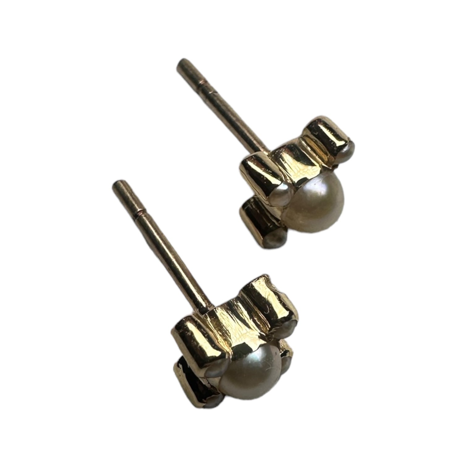 18k gold Pearl earring