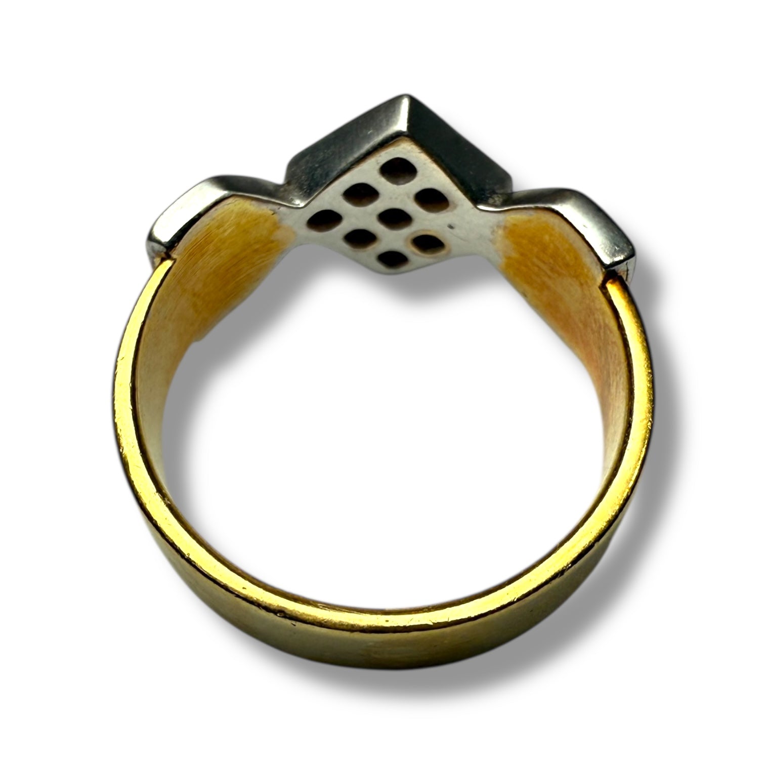 18k gold engagement ring