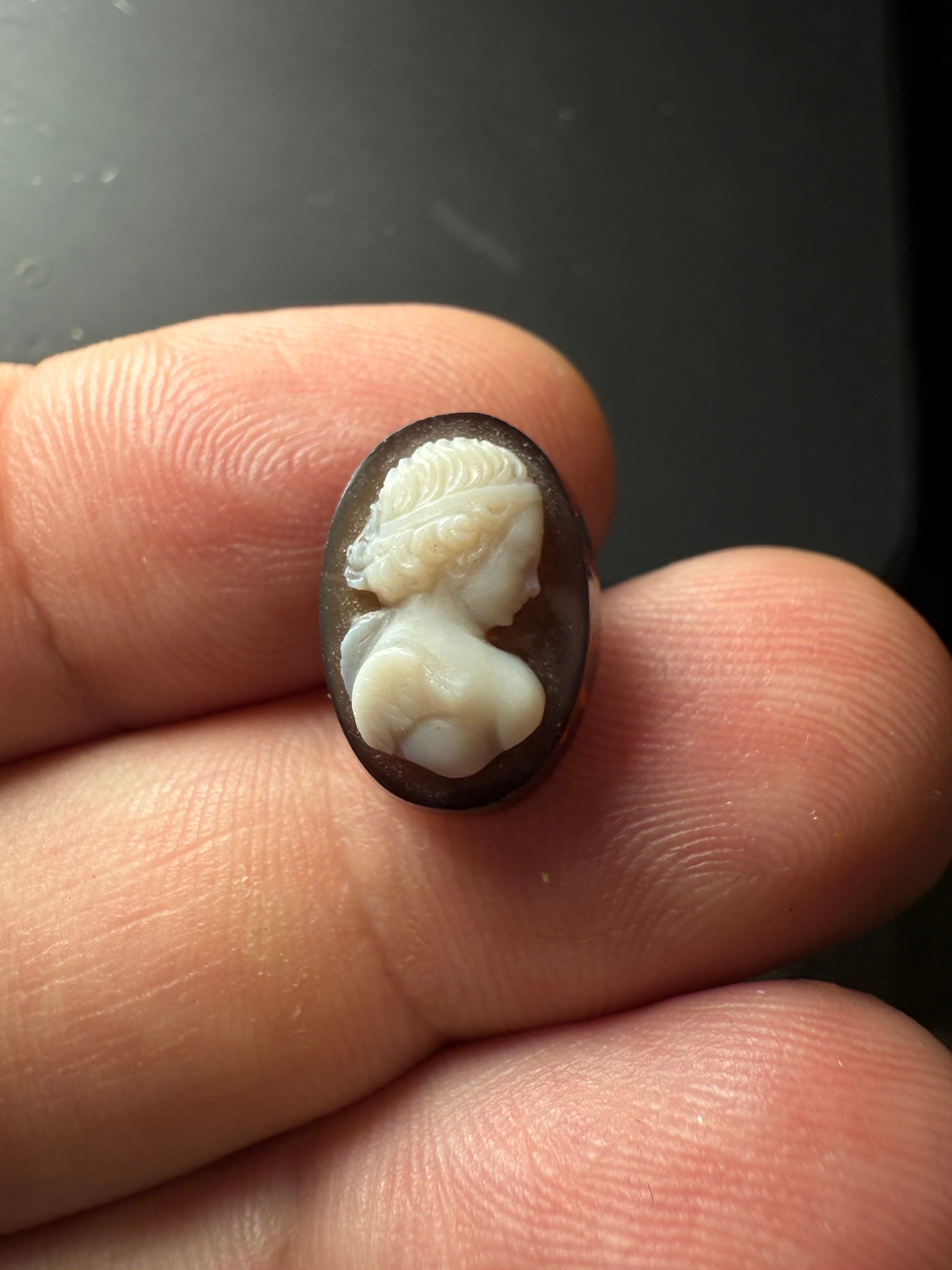 Antique Onyx Cameo
