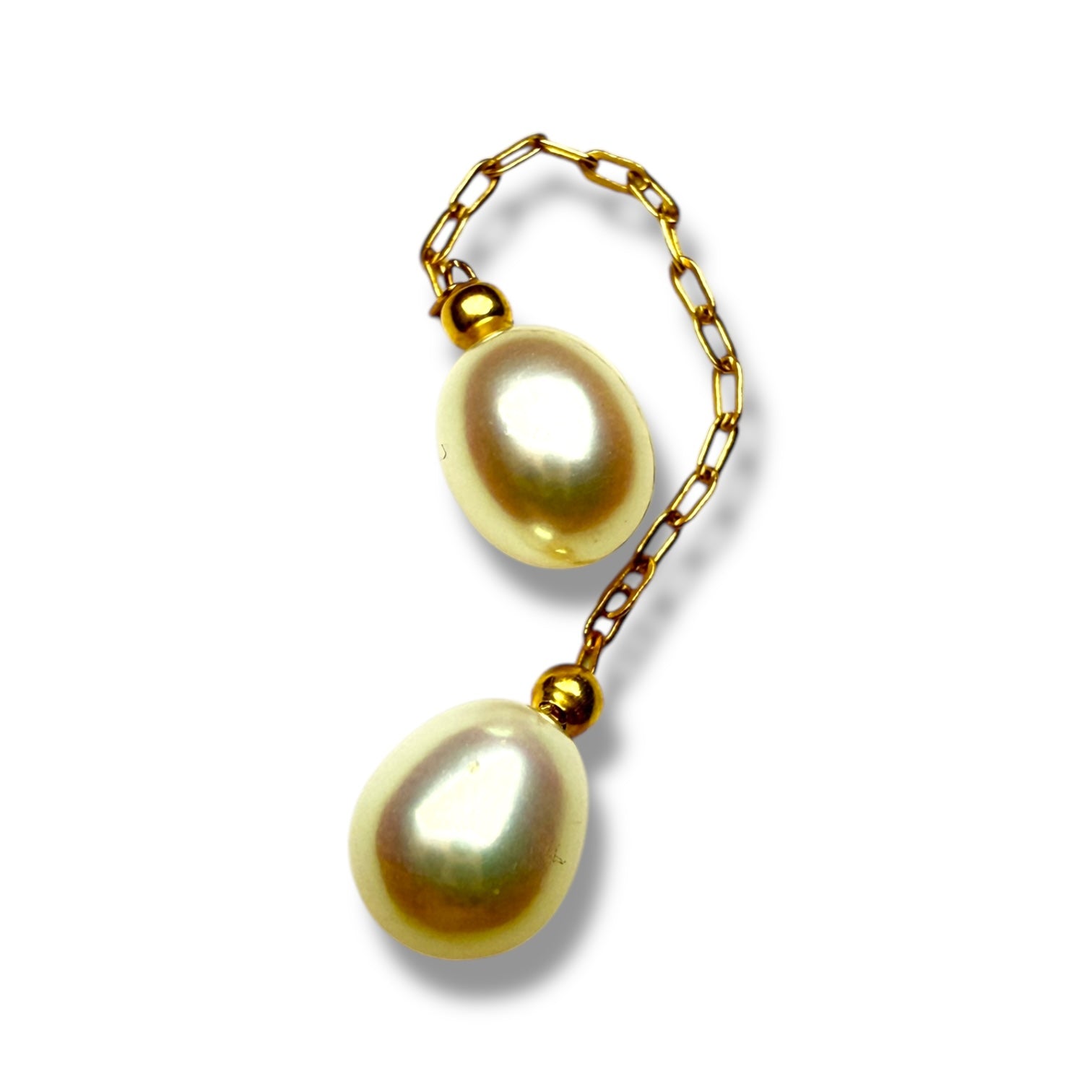 9k gold pearls pendant