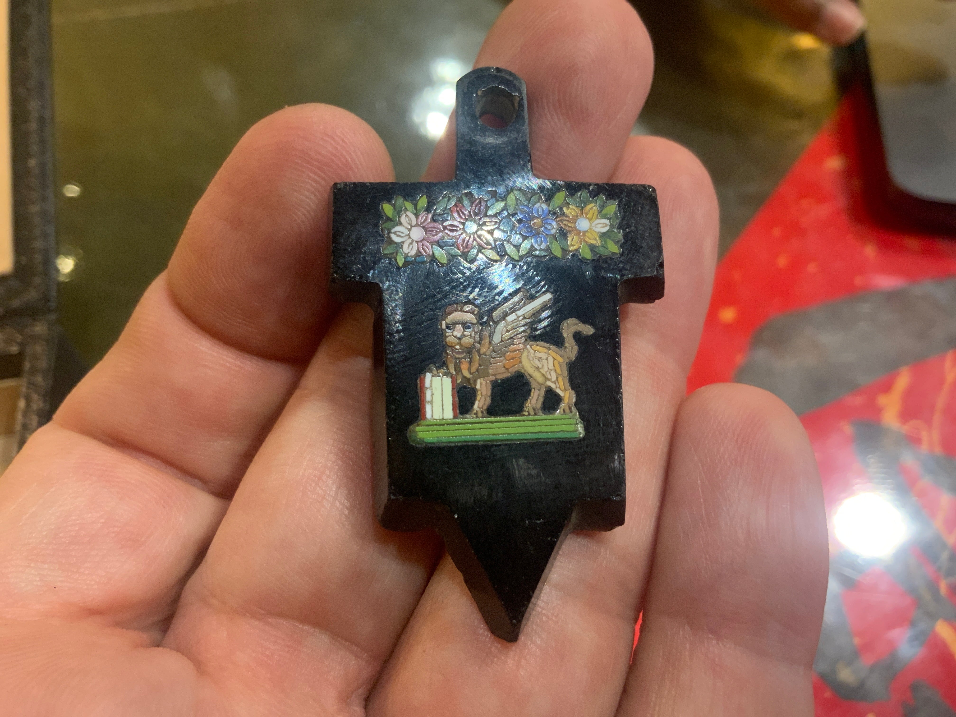 Venetian Micromosaic Pendant