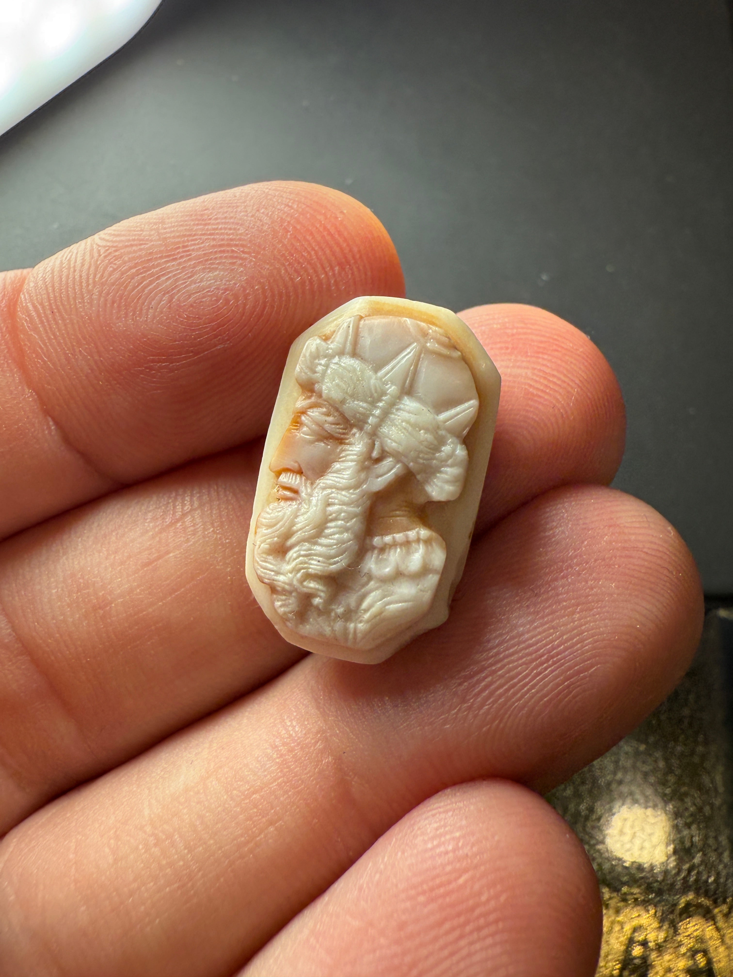 Carved Onyx Portrait of an Eastern Sovereign