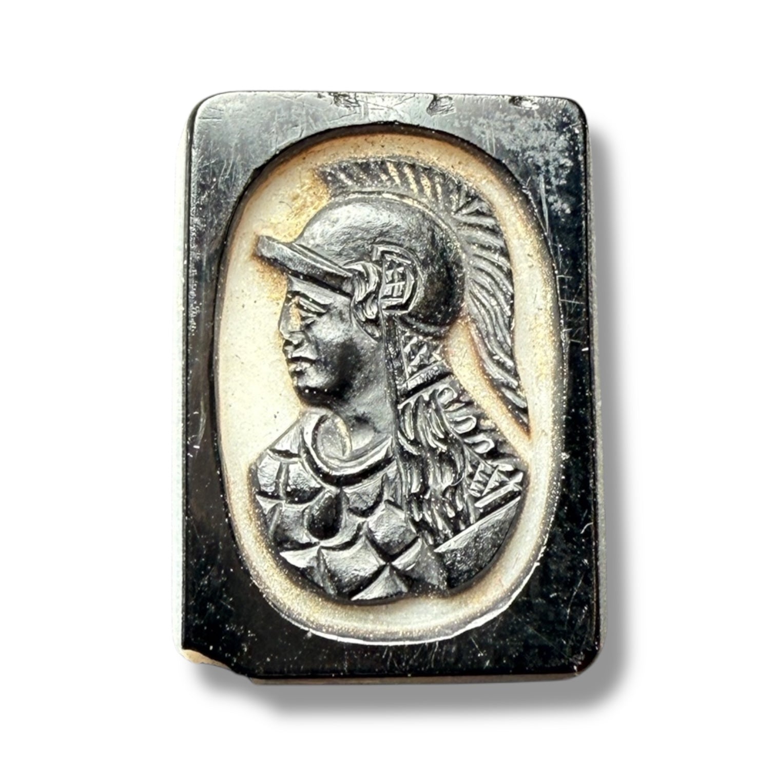 Miniature Carved Onyx Cameo