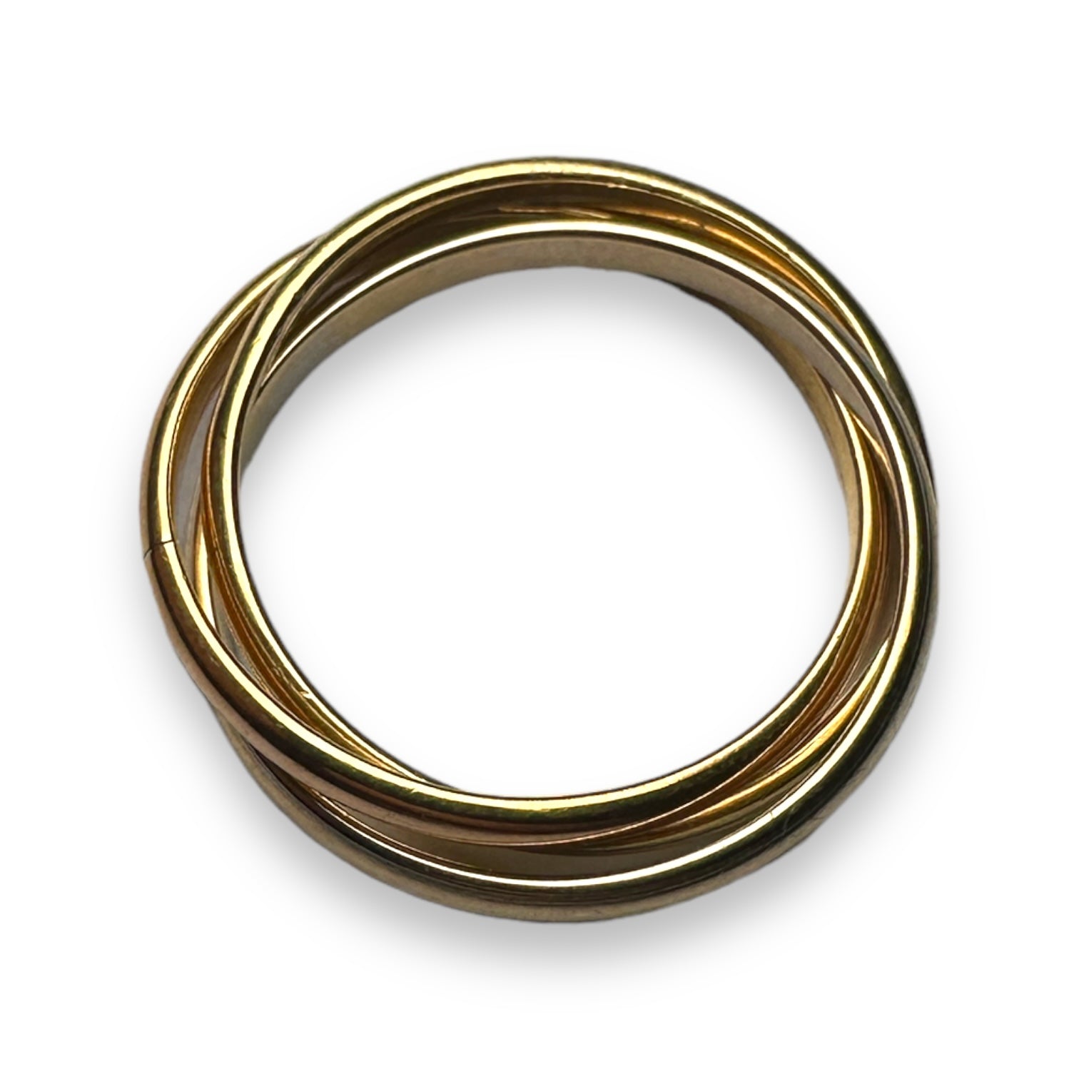 Gold engagement ring