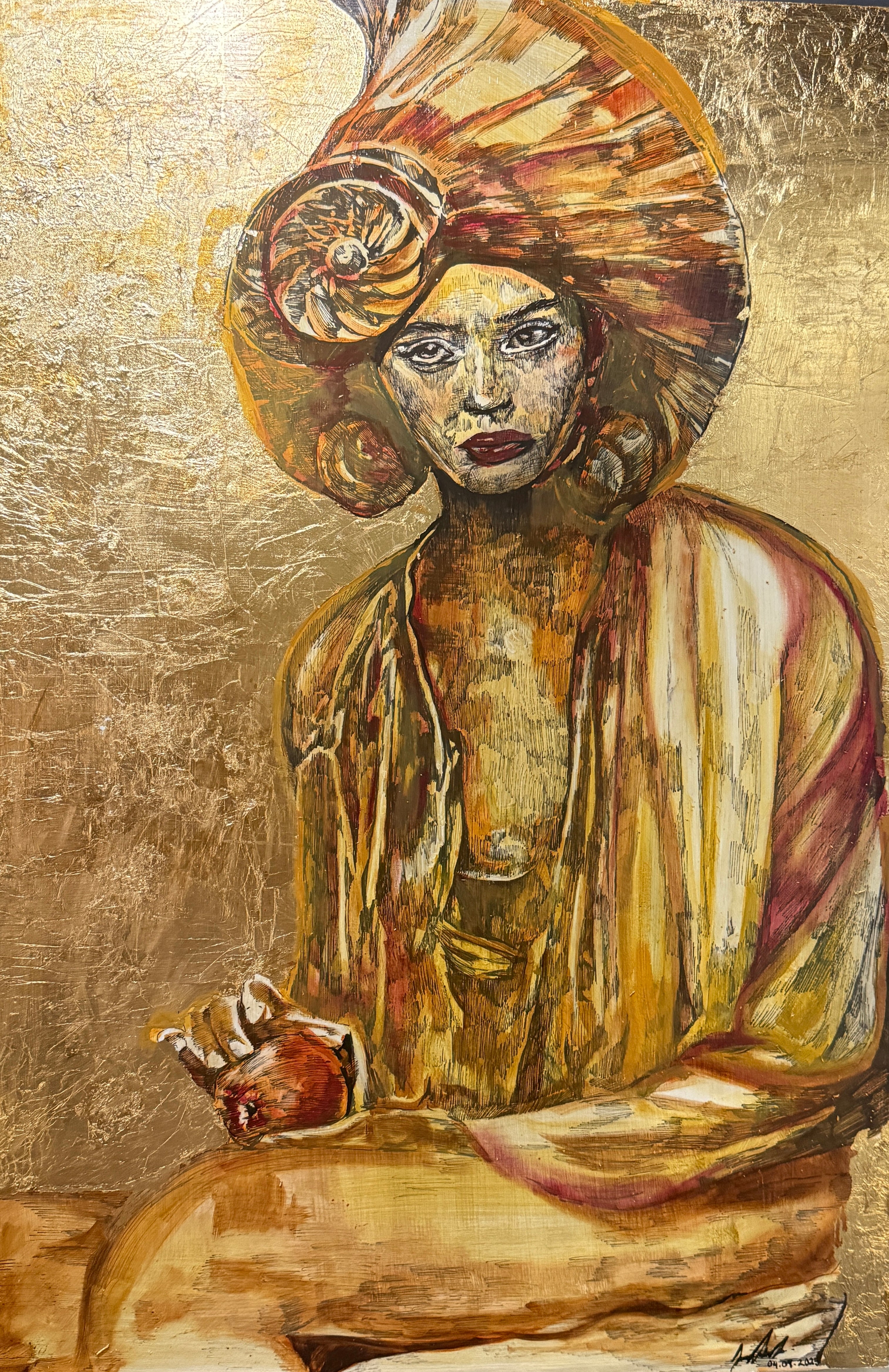 Golden – Original Contemporary Artwork