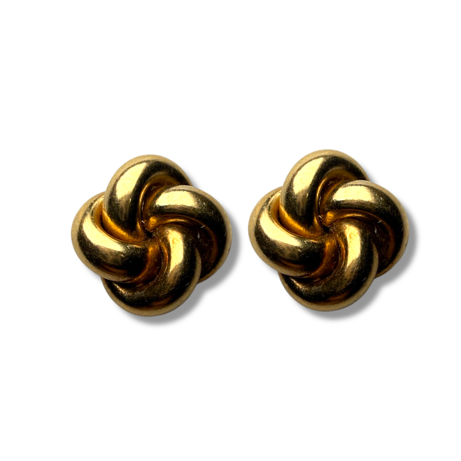 9ct Gold Knot Earrings