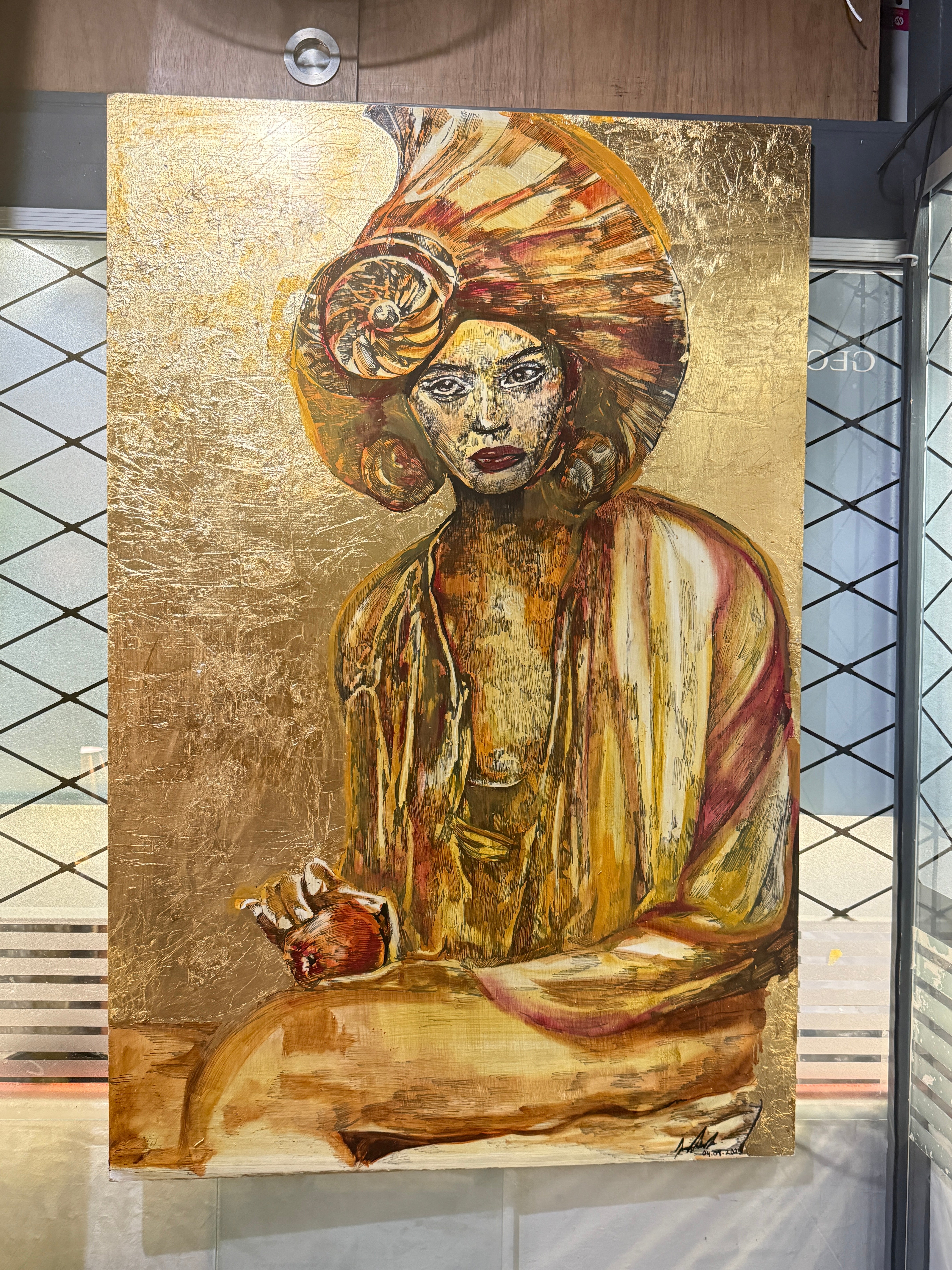 Golden – Original Contemporary Artwork