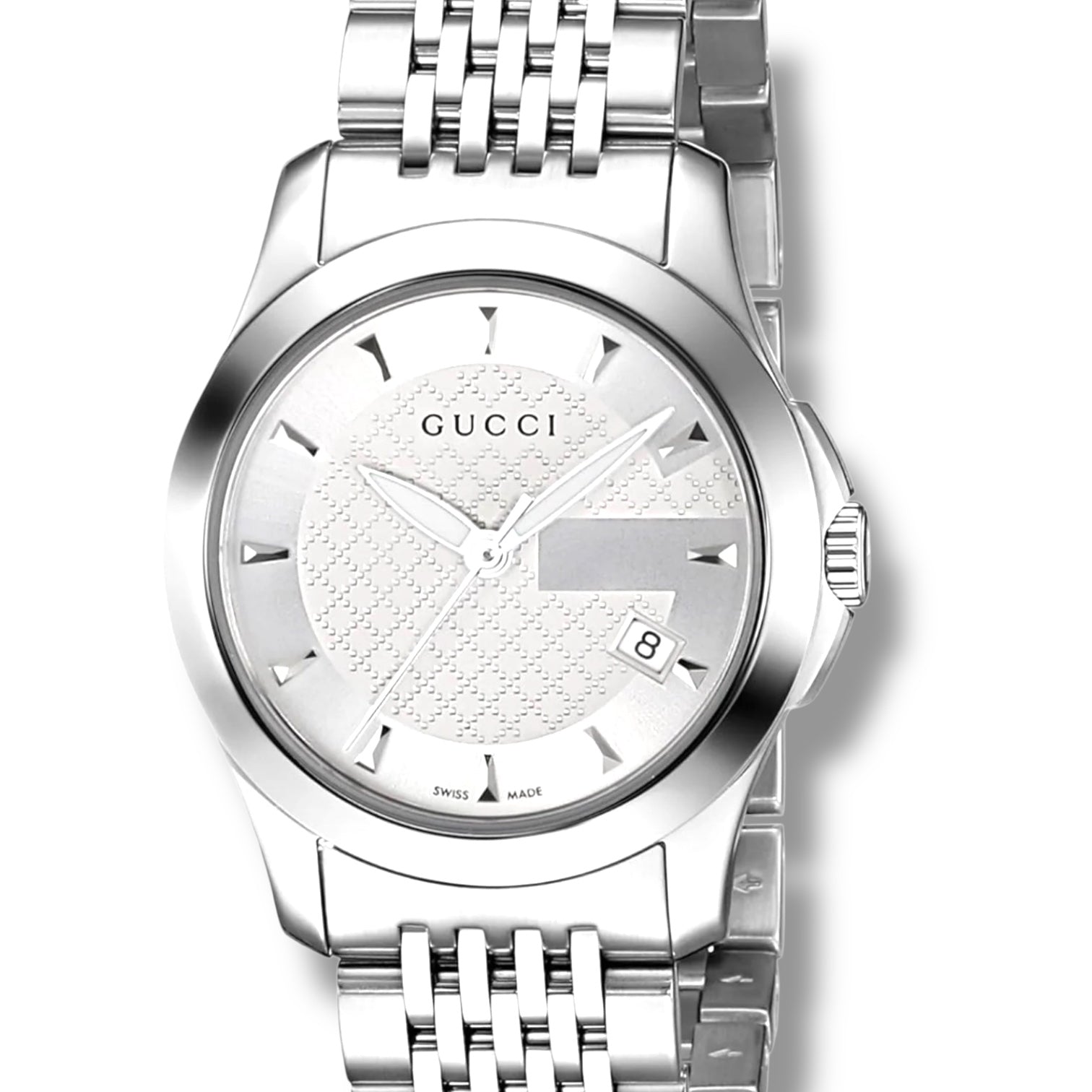 Gucci G-Timeless YA126501 – Swiss-Made Stainless Steel Watch