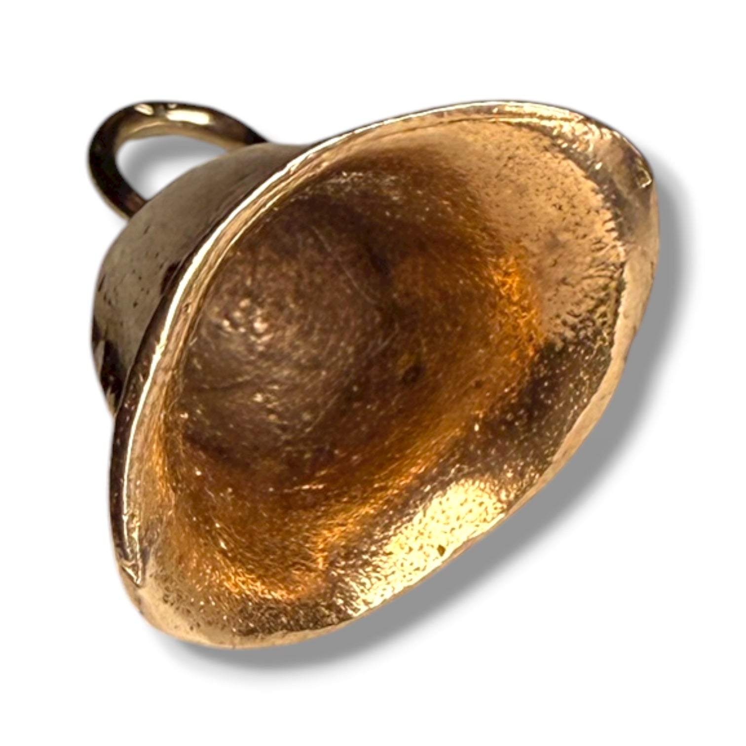 9k Gold Vintage Helmet Charm – 1.8g