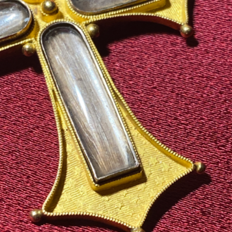 Antique Gold Cross Pendant