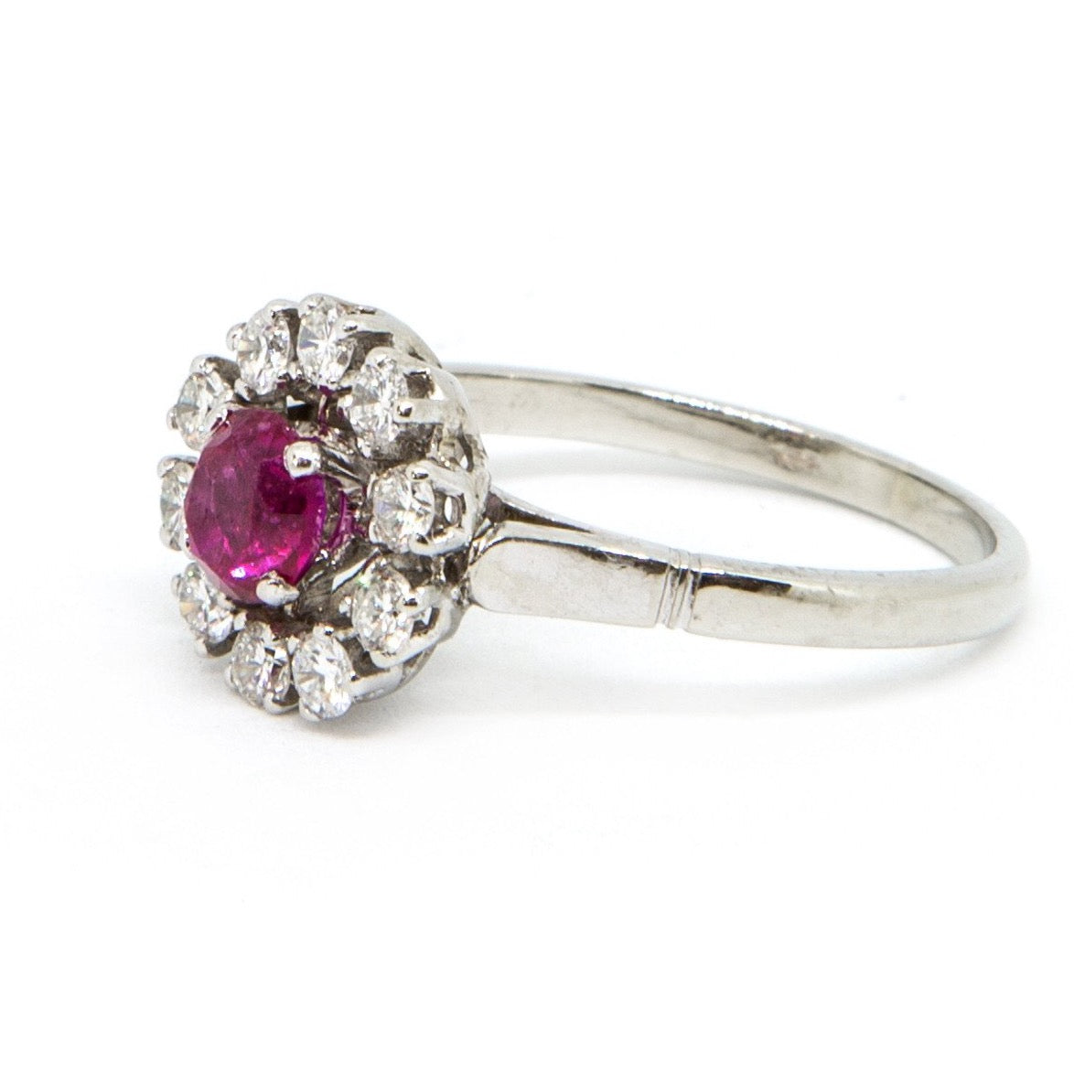 Ruby Cluster Ring