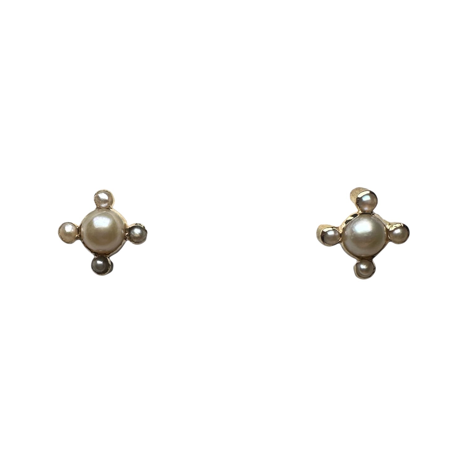 18k gold Pearl earring