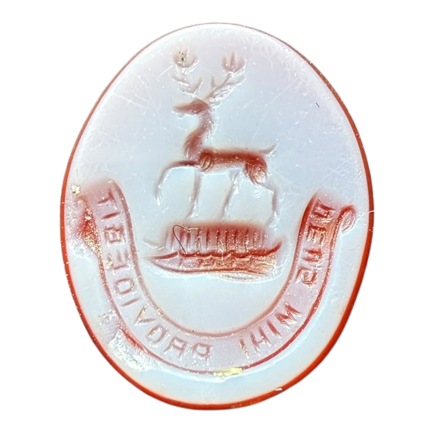 Antique Banded Agate Intaglio 