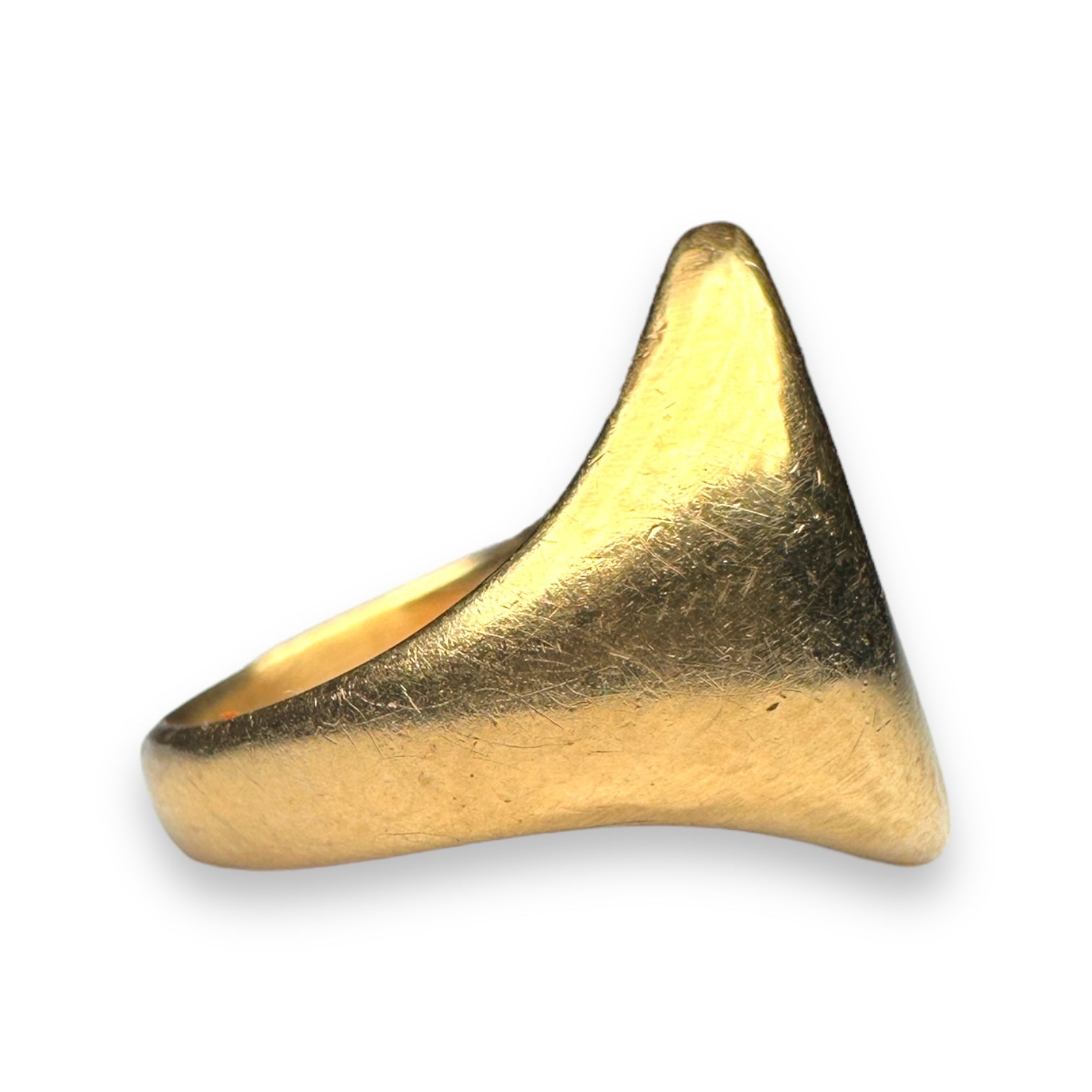 A signet ring 9k engagement gold