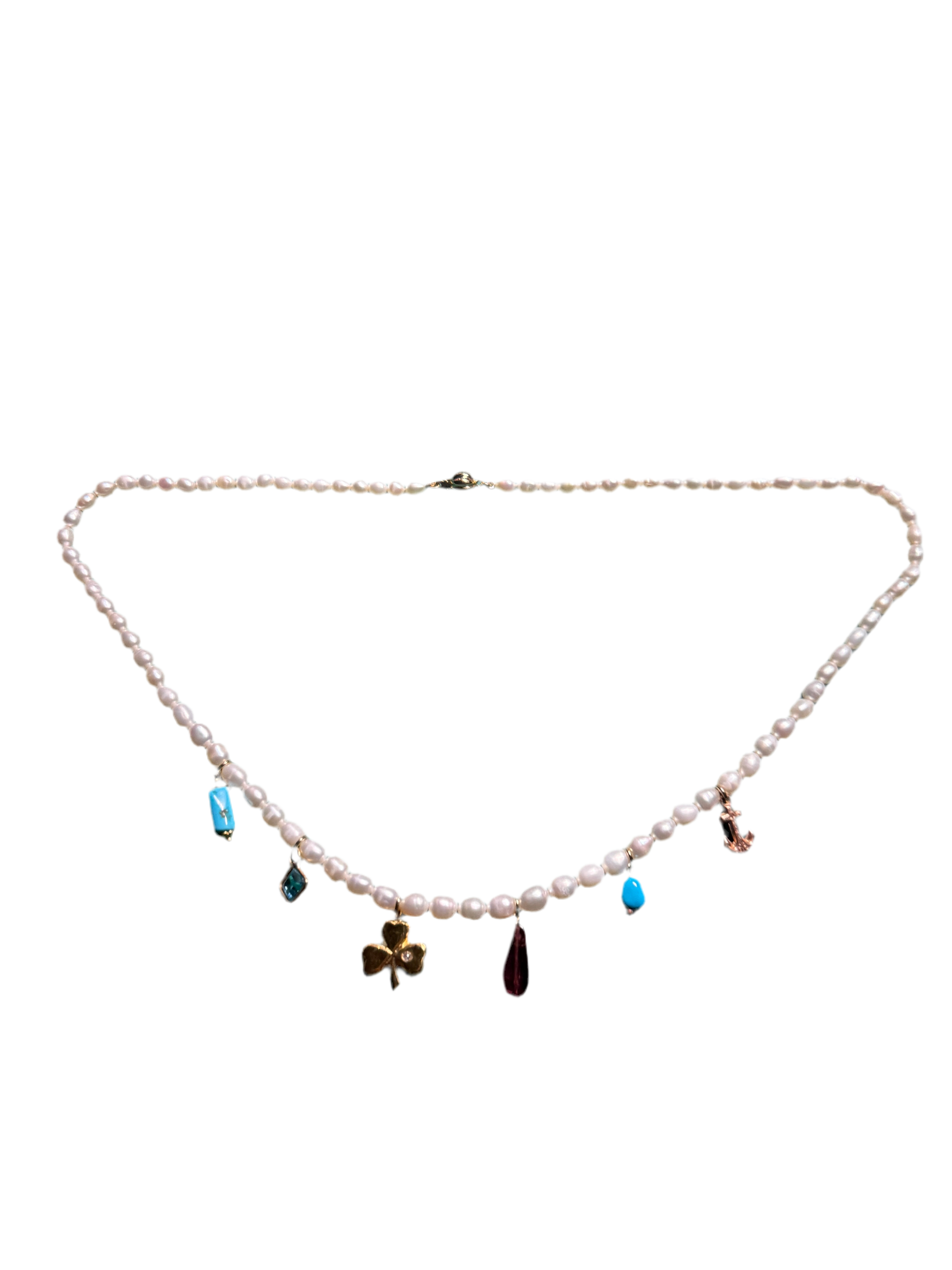 Pearls and  charms heckles