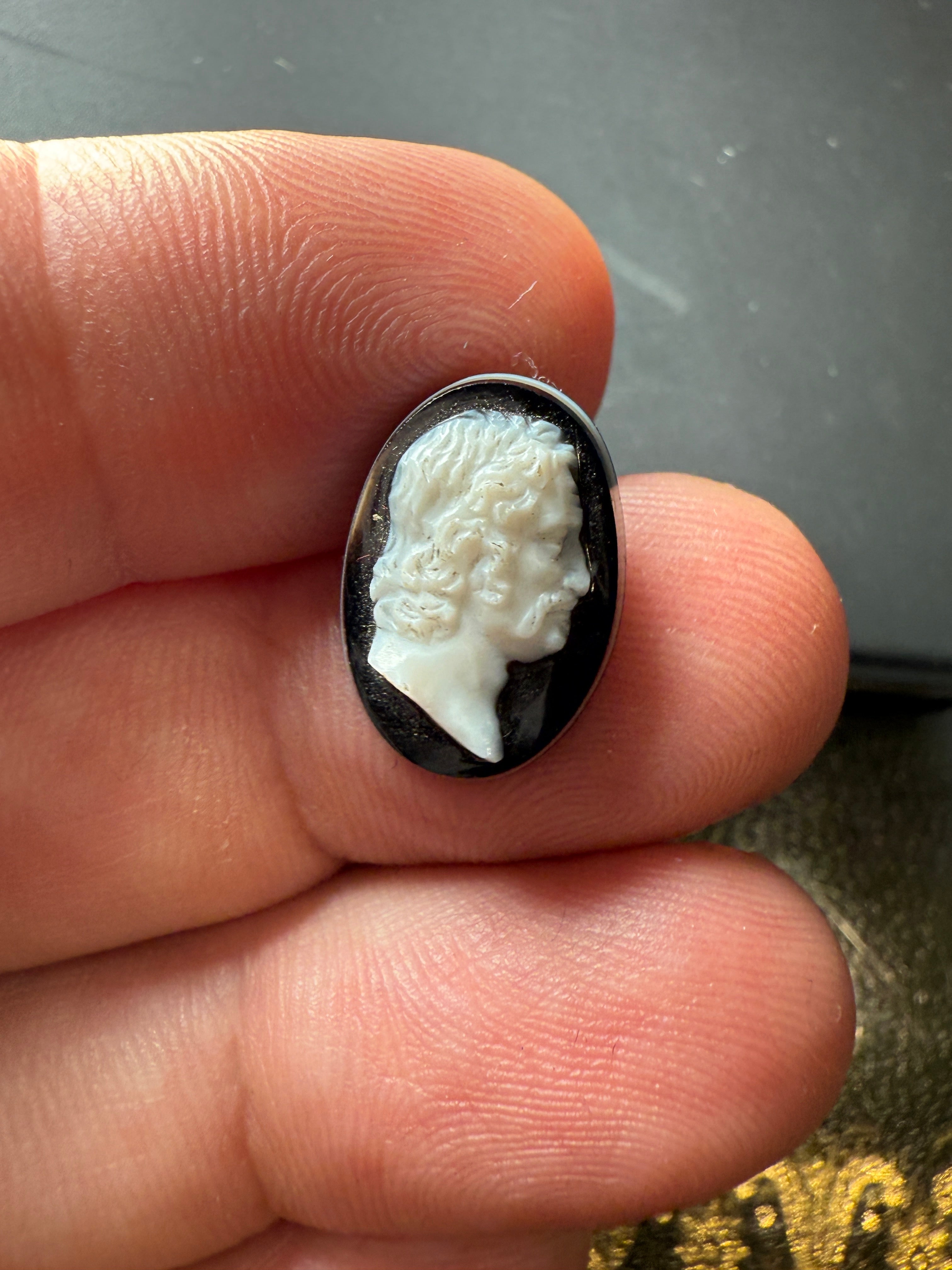 Antique Onyx Cameo 