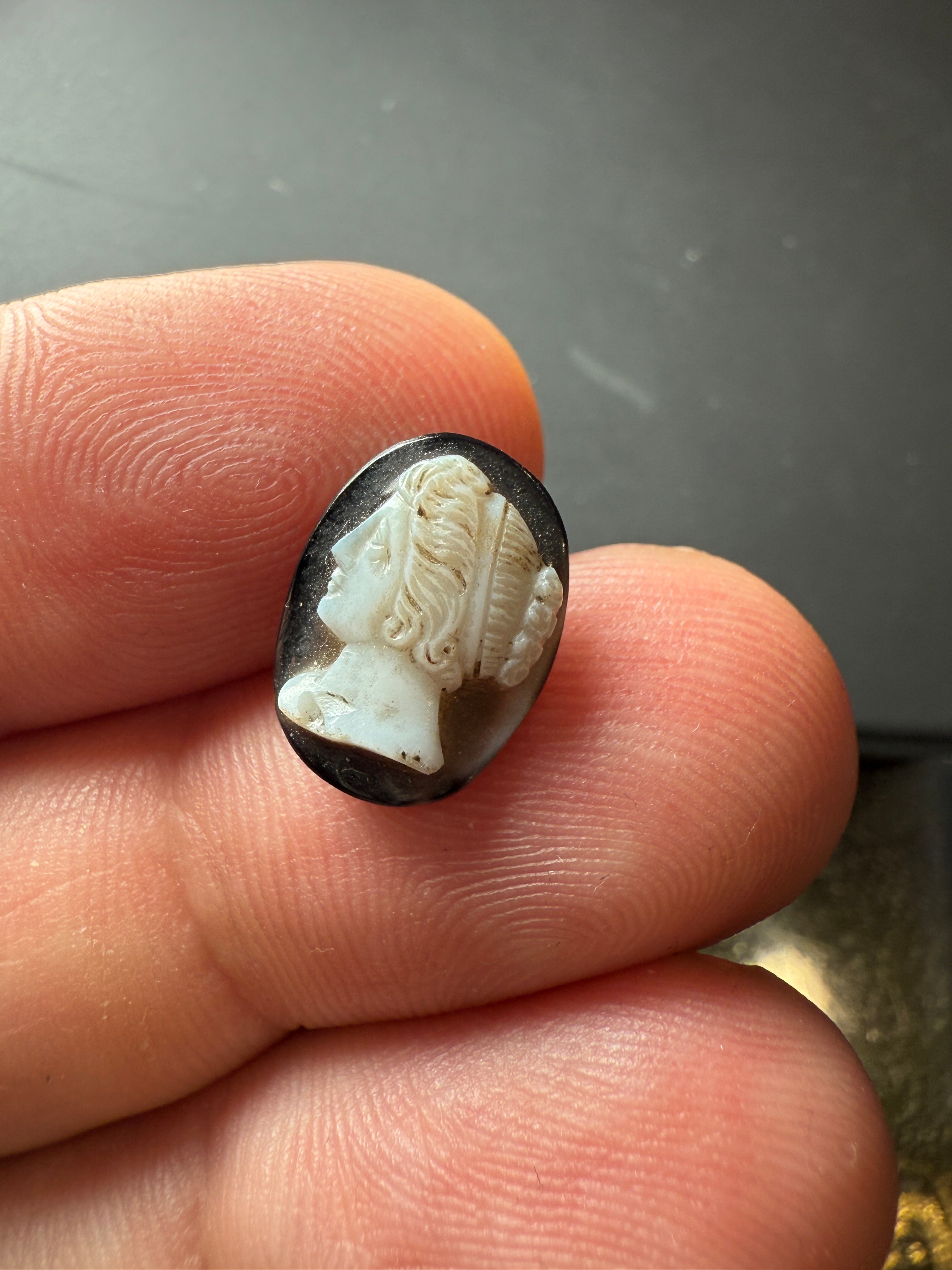 Miniature Onyx Cameo