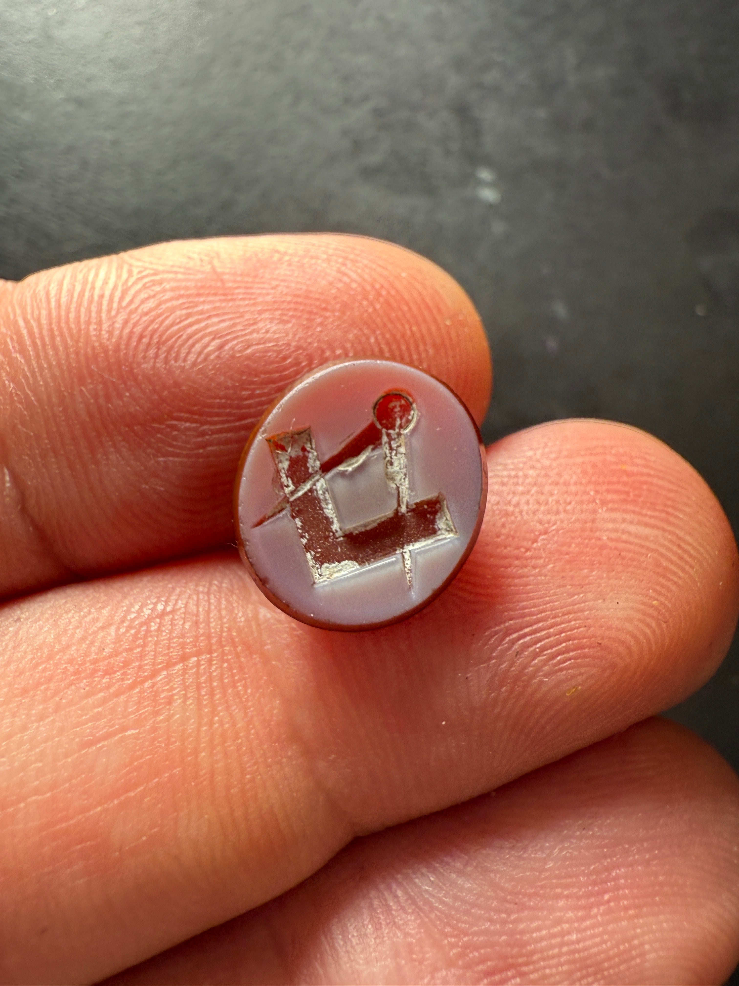 Antique Banded Agate Intaglio