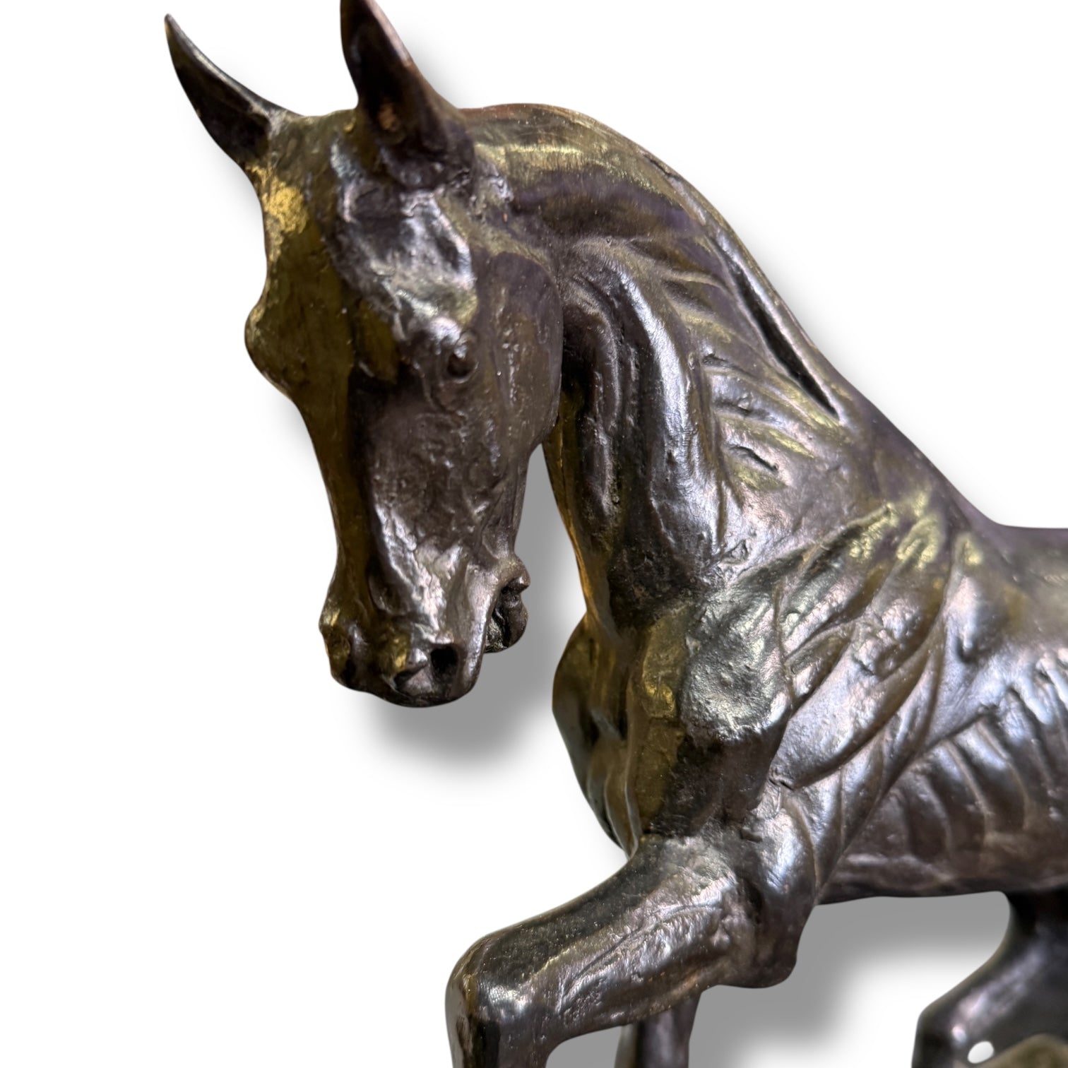 Bronze Horse Sculpture After Isidore Jules Bonheur
