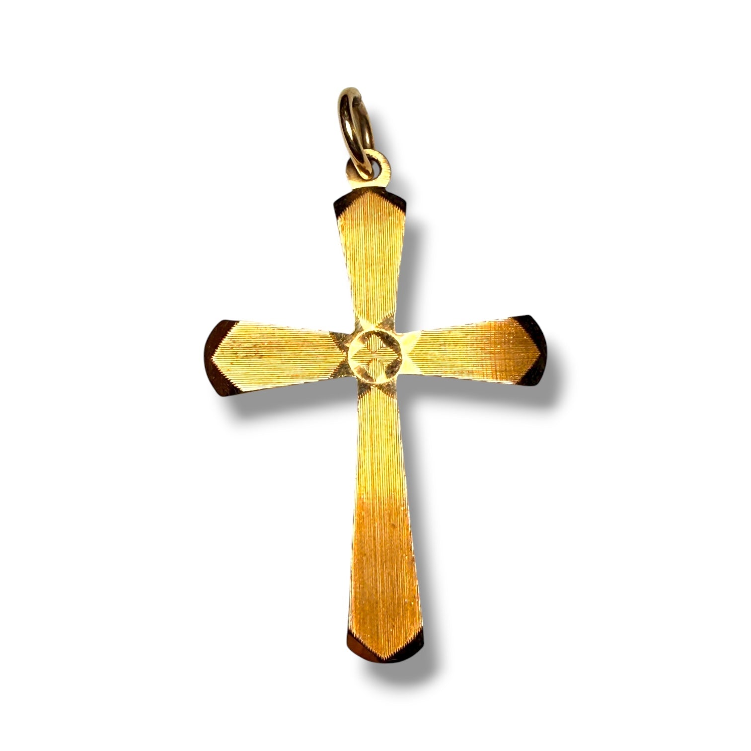 9k Gold Cross Pendant – 2.1g