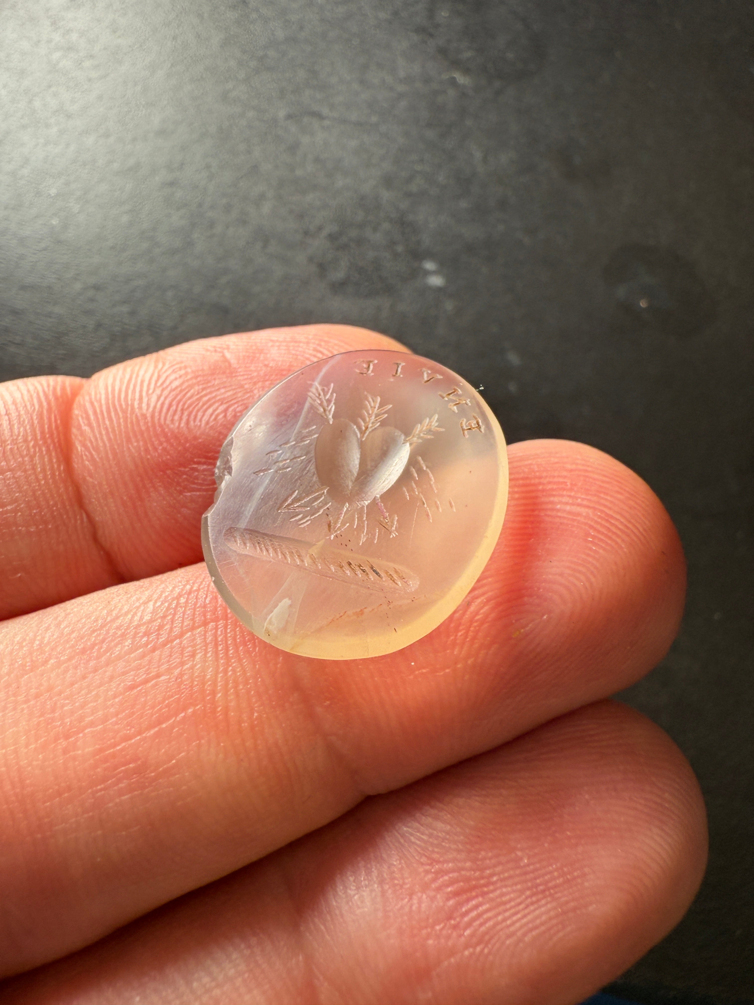 Antique Crystal Intaglio