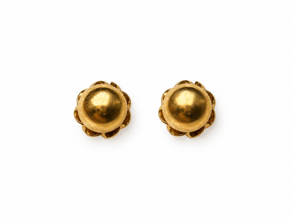 9k Gold Stud Earrings – 0.3g