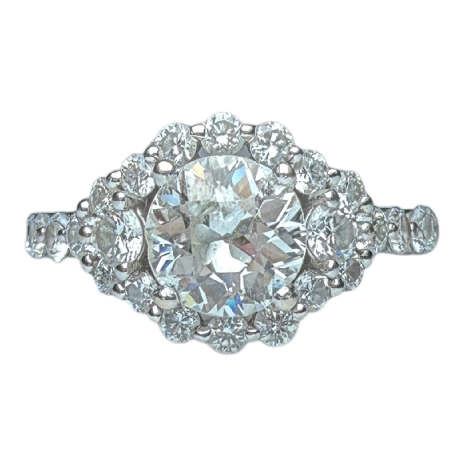 Diamond engagement ring