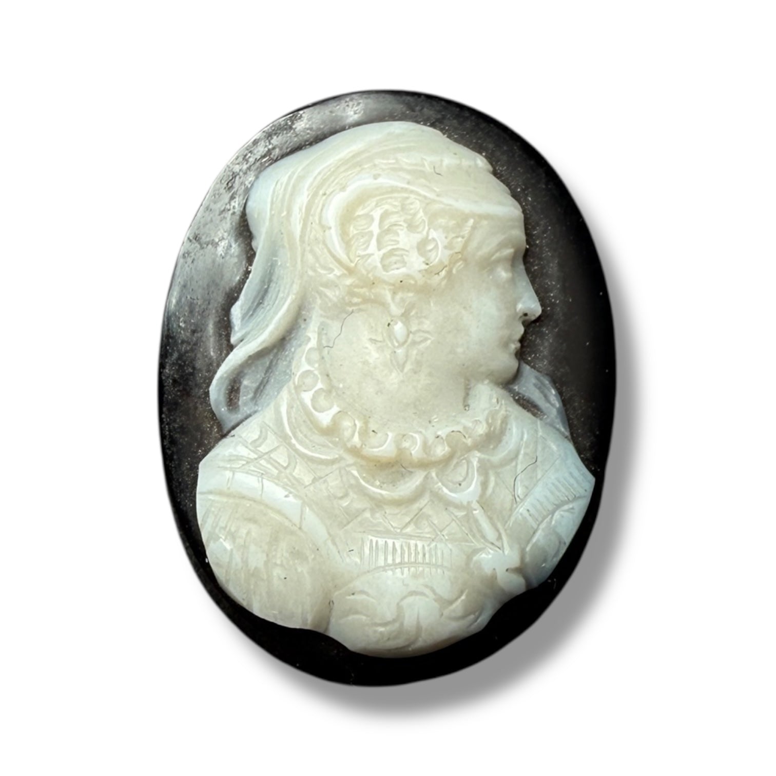 Antique Onyx Cameo