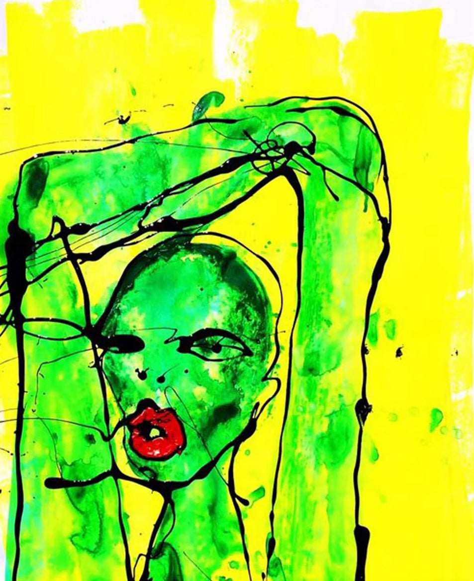 Self Portrait by Carmen Alice. Art