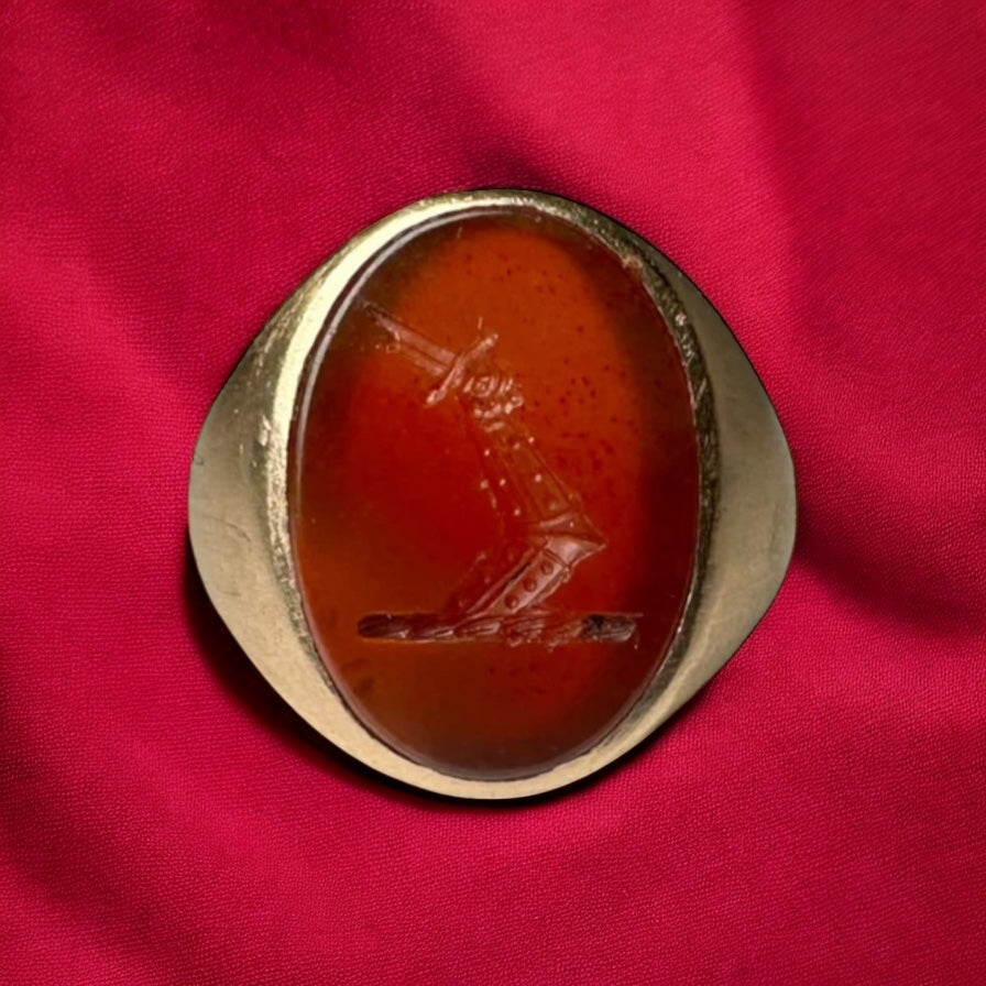 Signet ring 10k gold