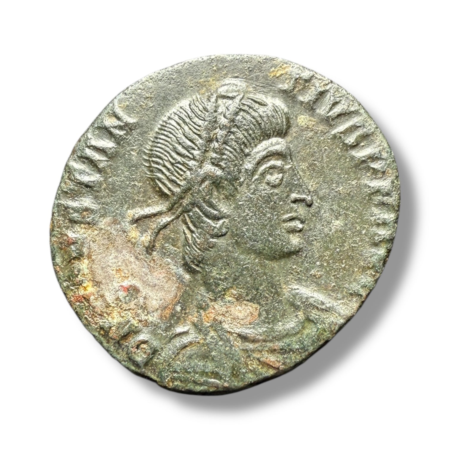 Ancient Roman AE Bronze Coin – Emperor Valentinian