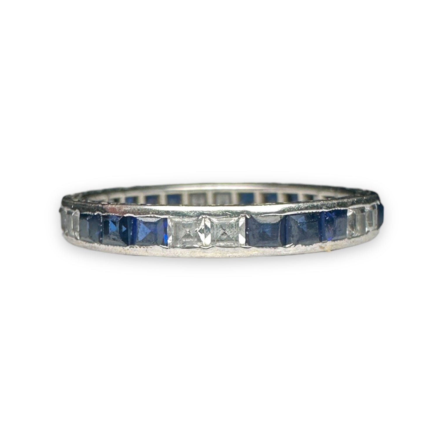 Sapphire eternity ring