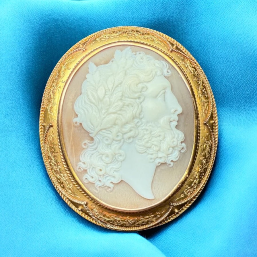 Cameo brooch