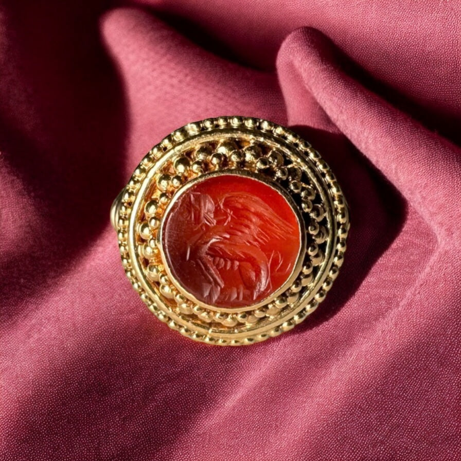 Roman intalio ring