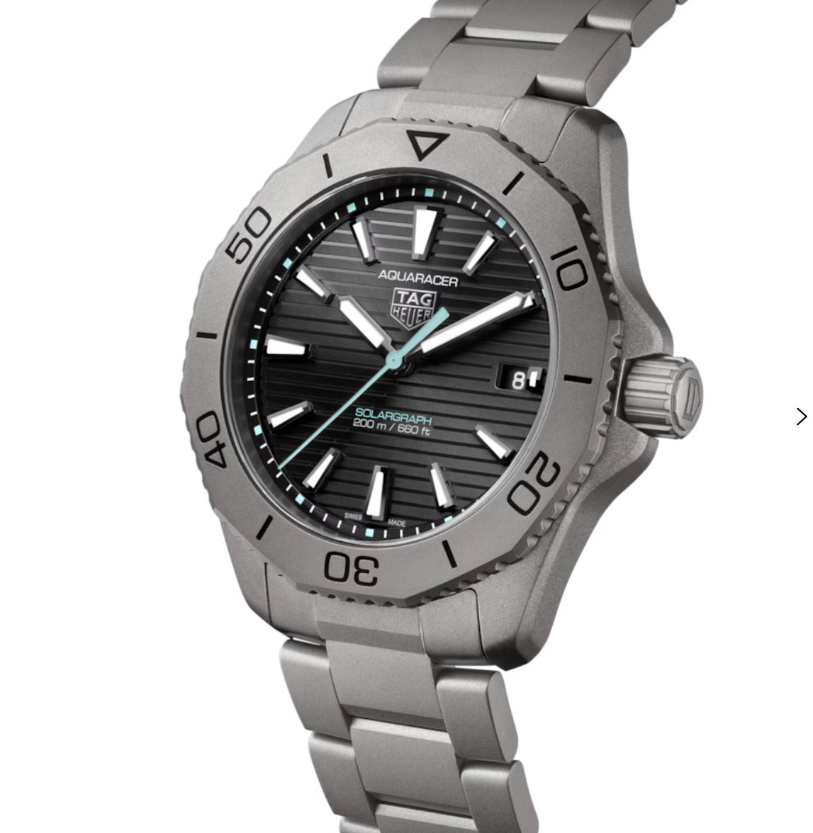 TAG HEUER AQUARACERPROFESSIONAL 200 SOLARGRAPHSolar Quartz, 40 mm, Titanium