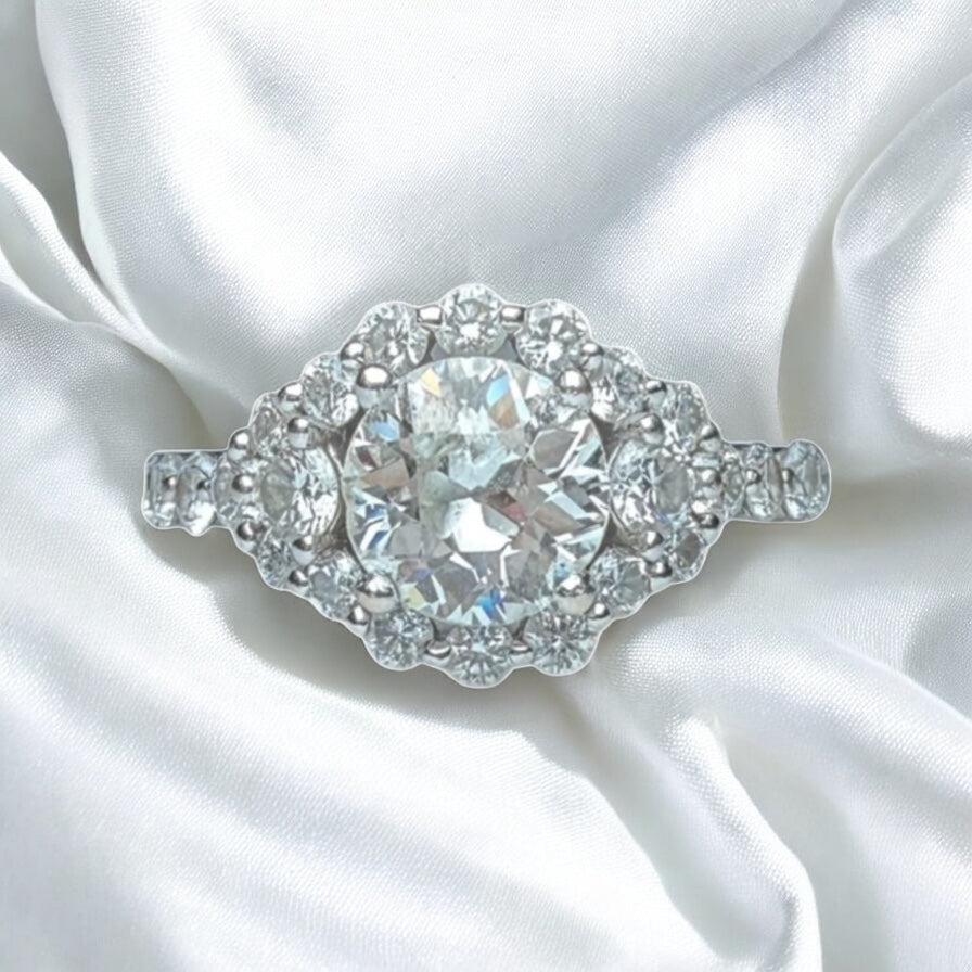 Diamond engagement ring