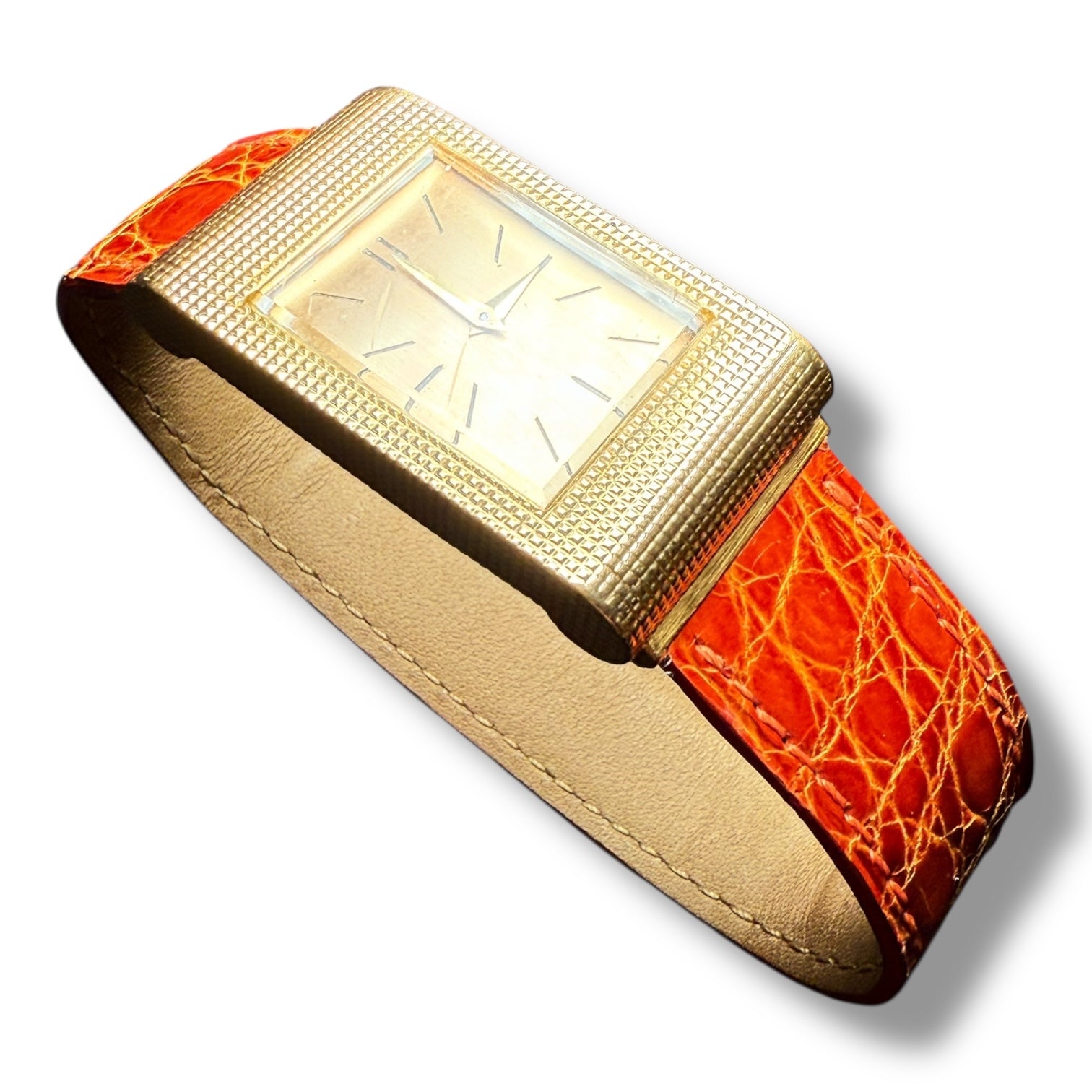 Elegant 18ct Gold Quartz Watch – Unmarked Masterpiece