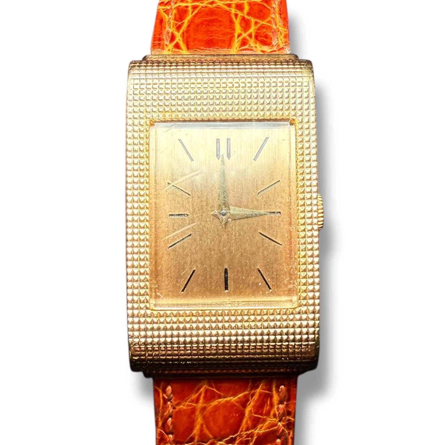 Elegant 18ct Gold Quartz Watch – Unmarked Masterpiece