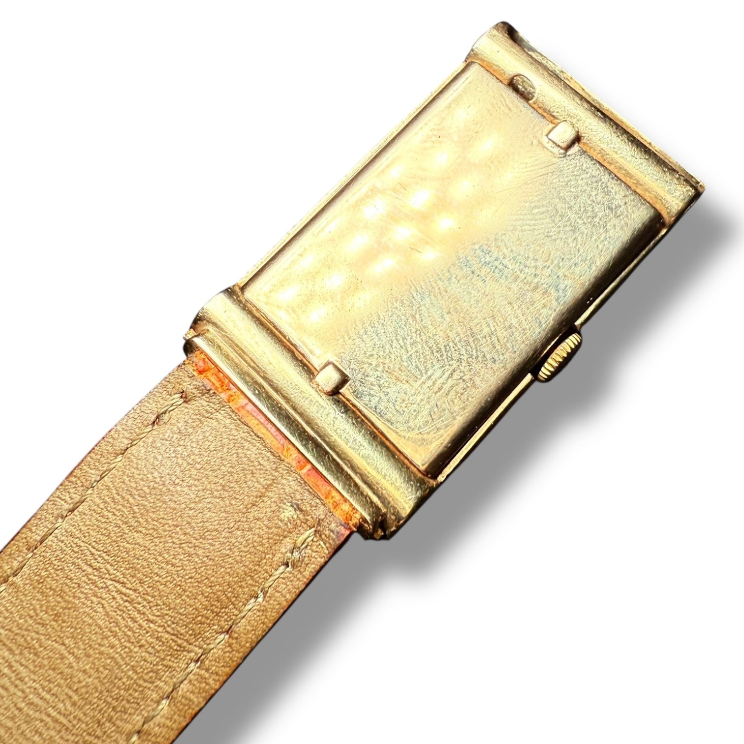 Elegant 18ct Gold Quartz Watch – Unmarked Masterpiece