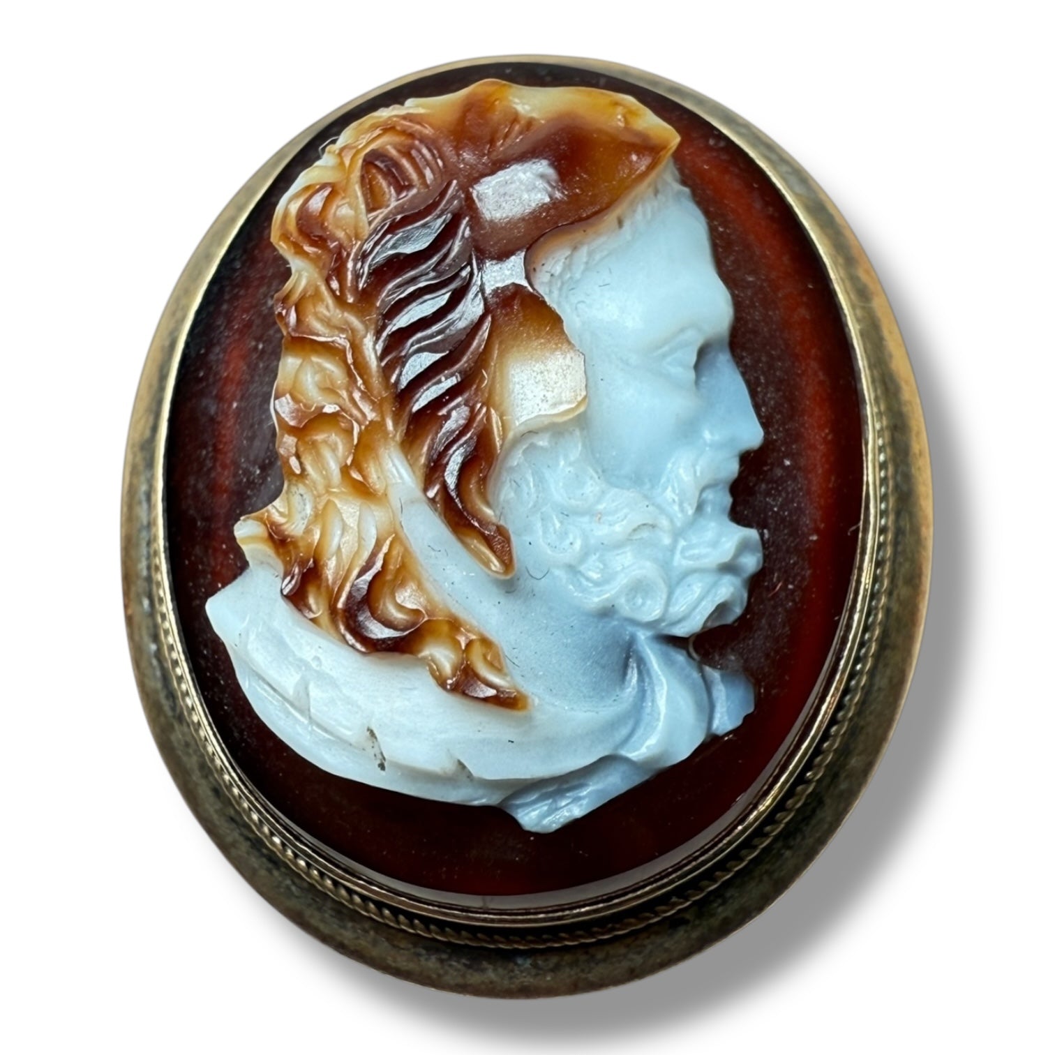 Antique Gold Ring with Cameo