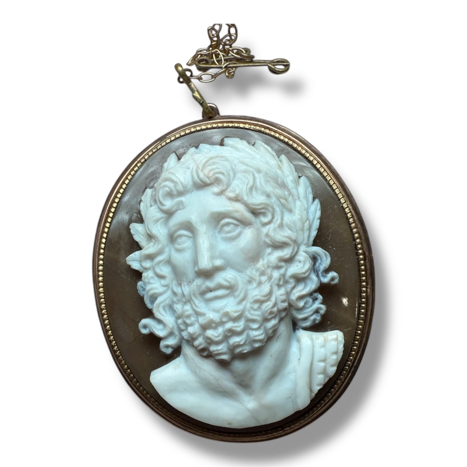 Neoclassical Cameo of Jupiter